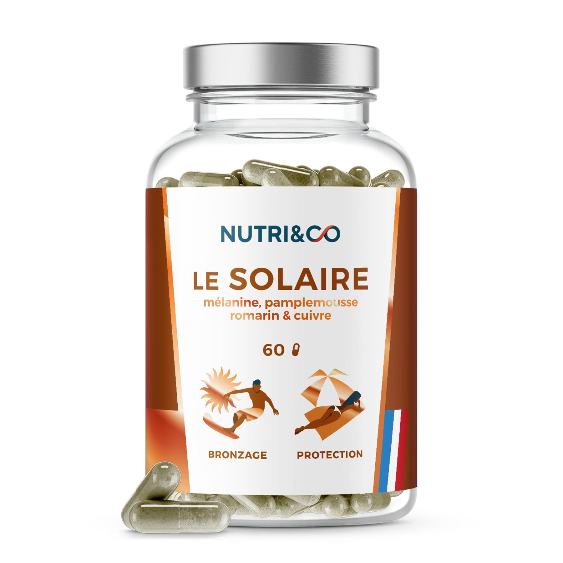 Soltillskott - accelerator för solning - 60 kapslar Nutri&Co