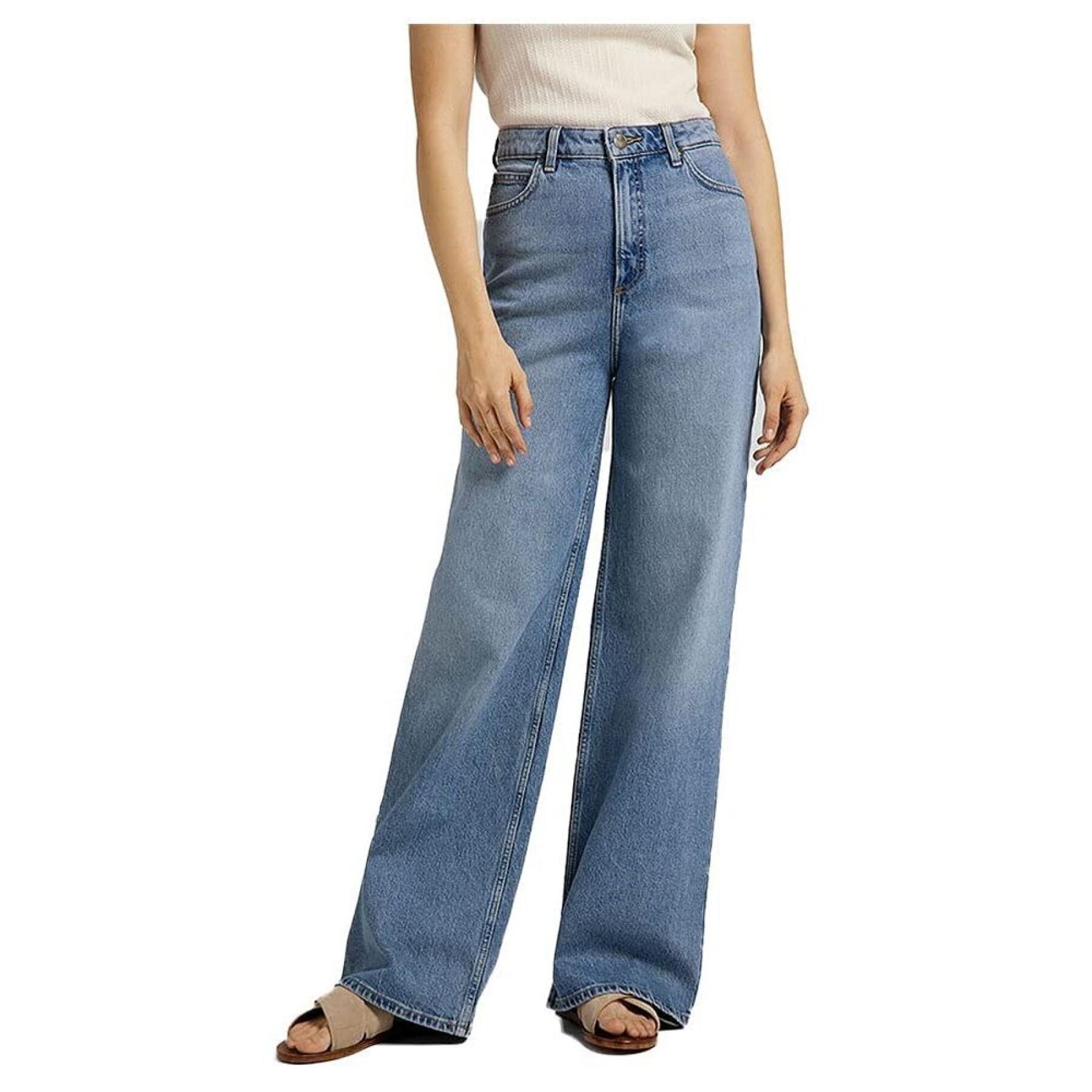 Jeans för kvinnor Lee Stella A Line MID SOHO