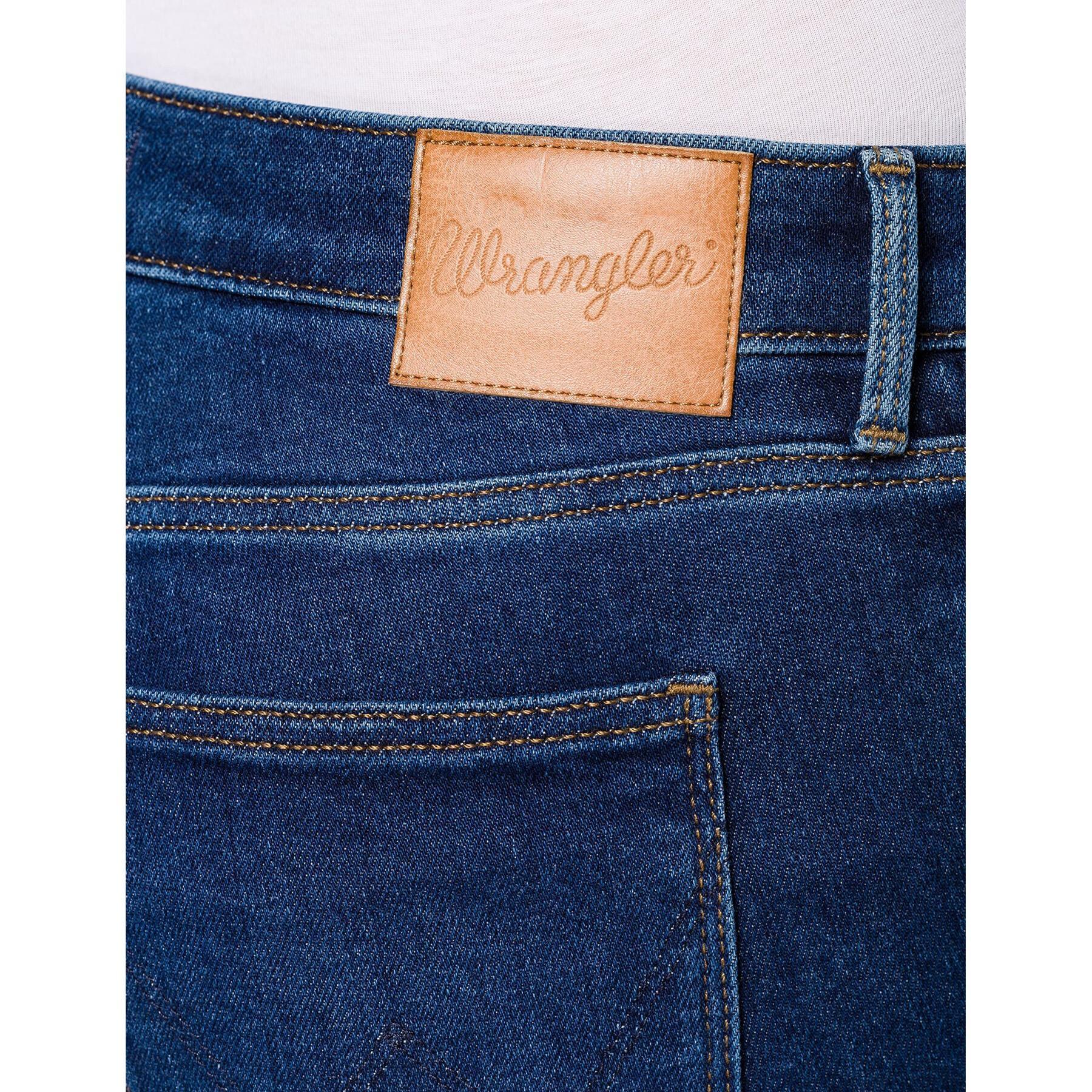 Straight jeans för kvinnor Wrangler in Authentic Love