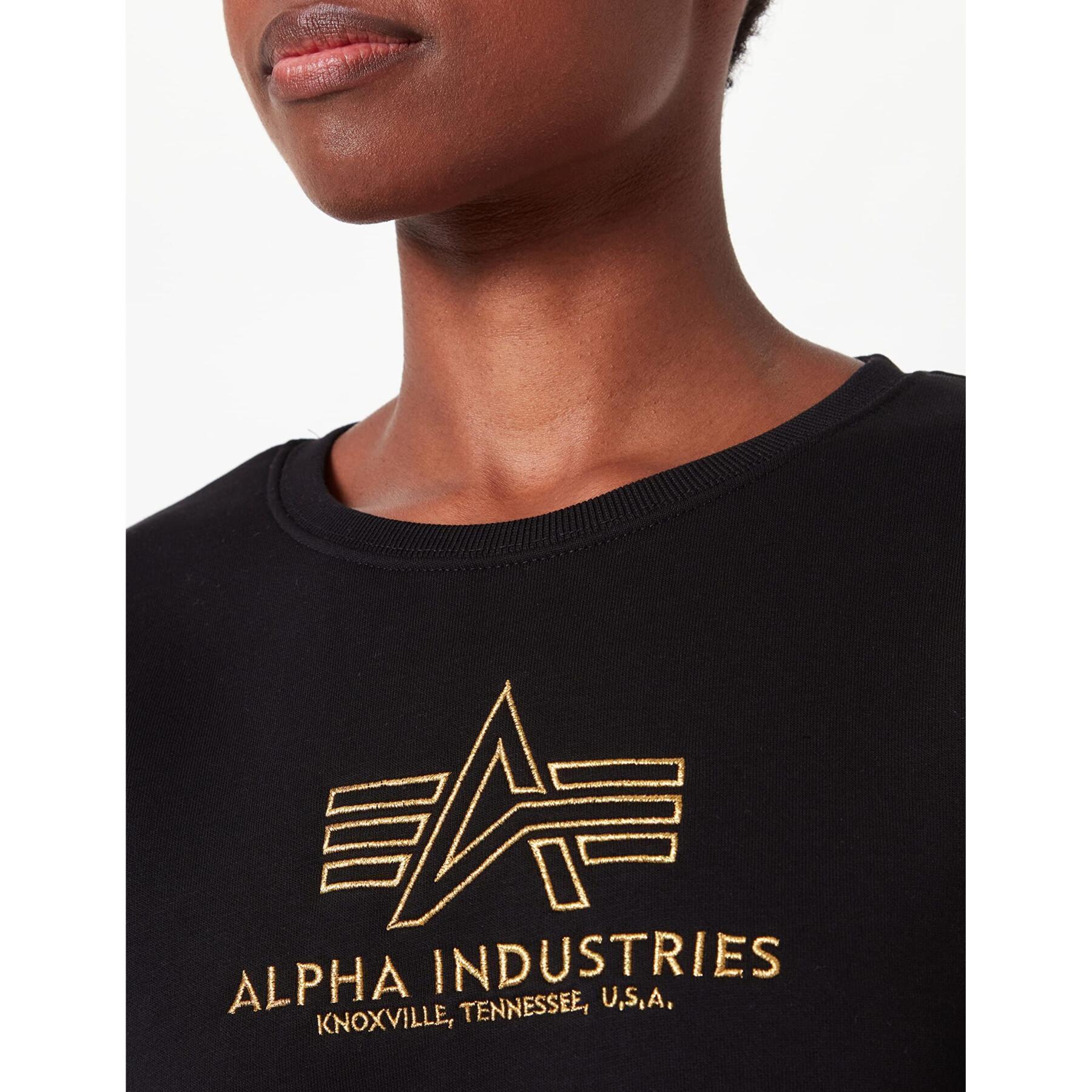 Sweatshirt för kvinnor Alpha Industries Basic Embroidery
