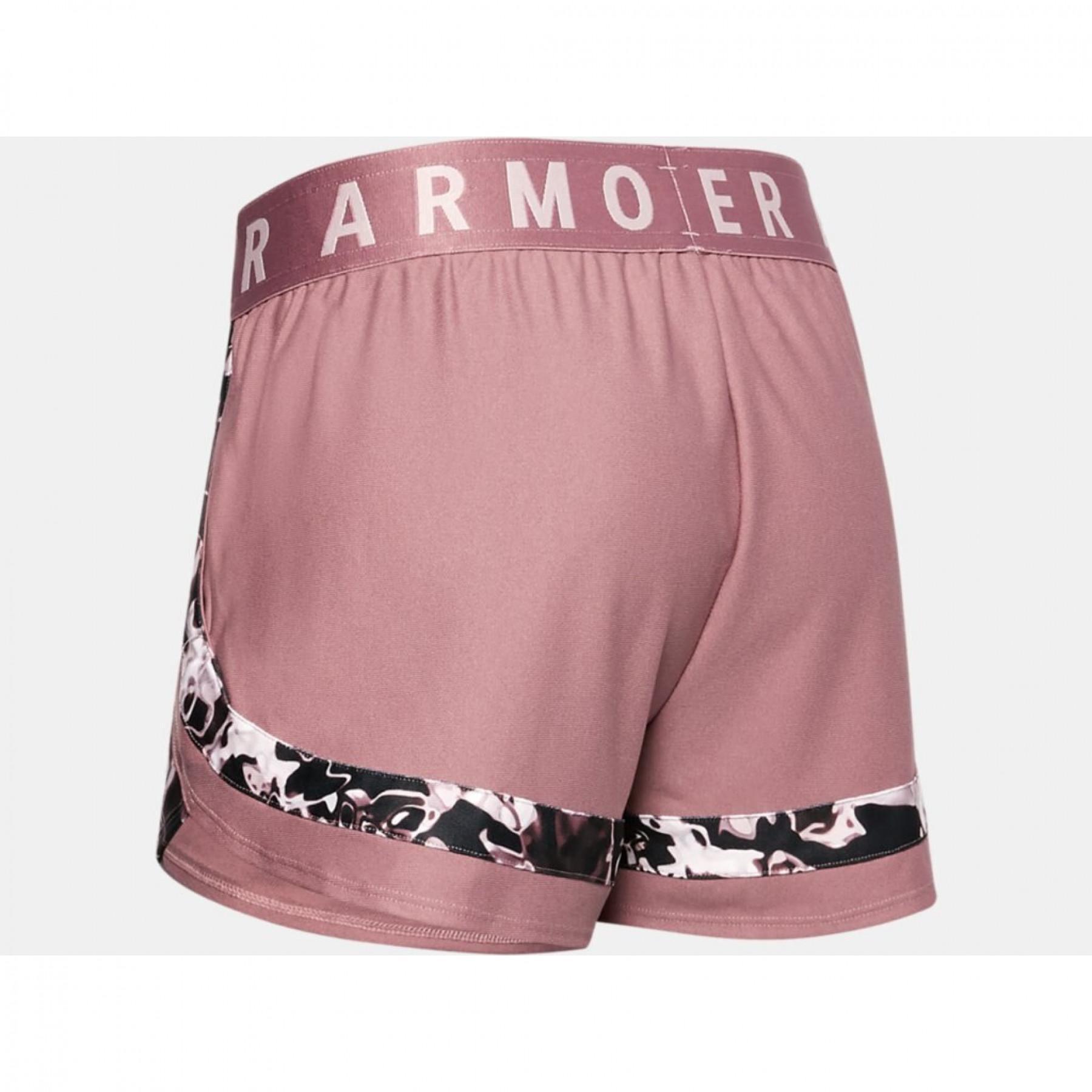 Shorts för kvinnor Under Armour Play Up 3.0 imprimé
