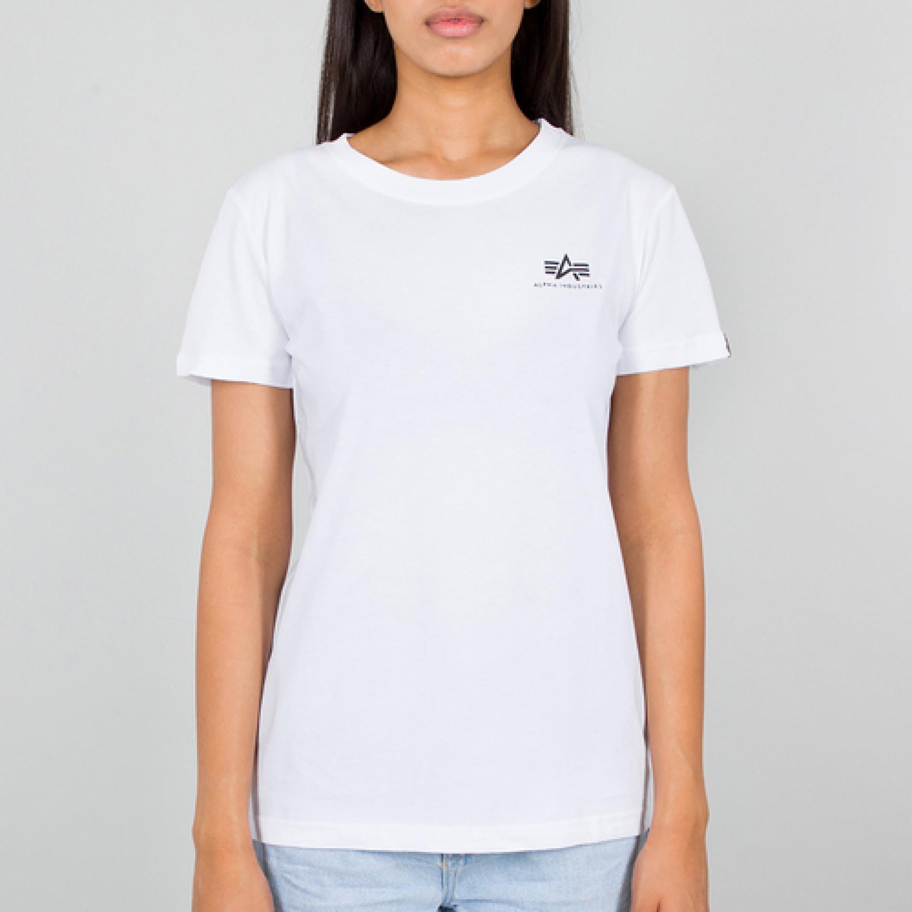 T-shirt för kvinnor Alpha Industries Basic Small Logo