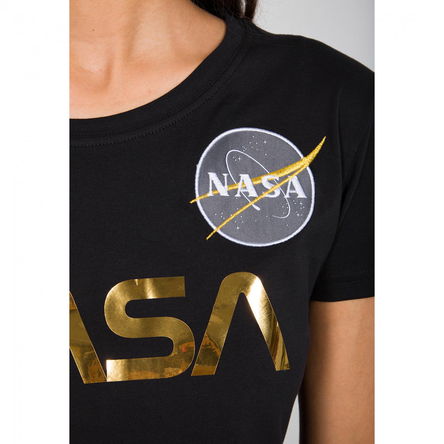 T-shirt för kvinnor Alpha Industries NASA PM