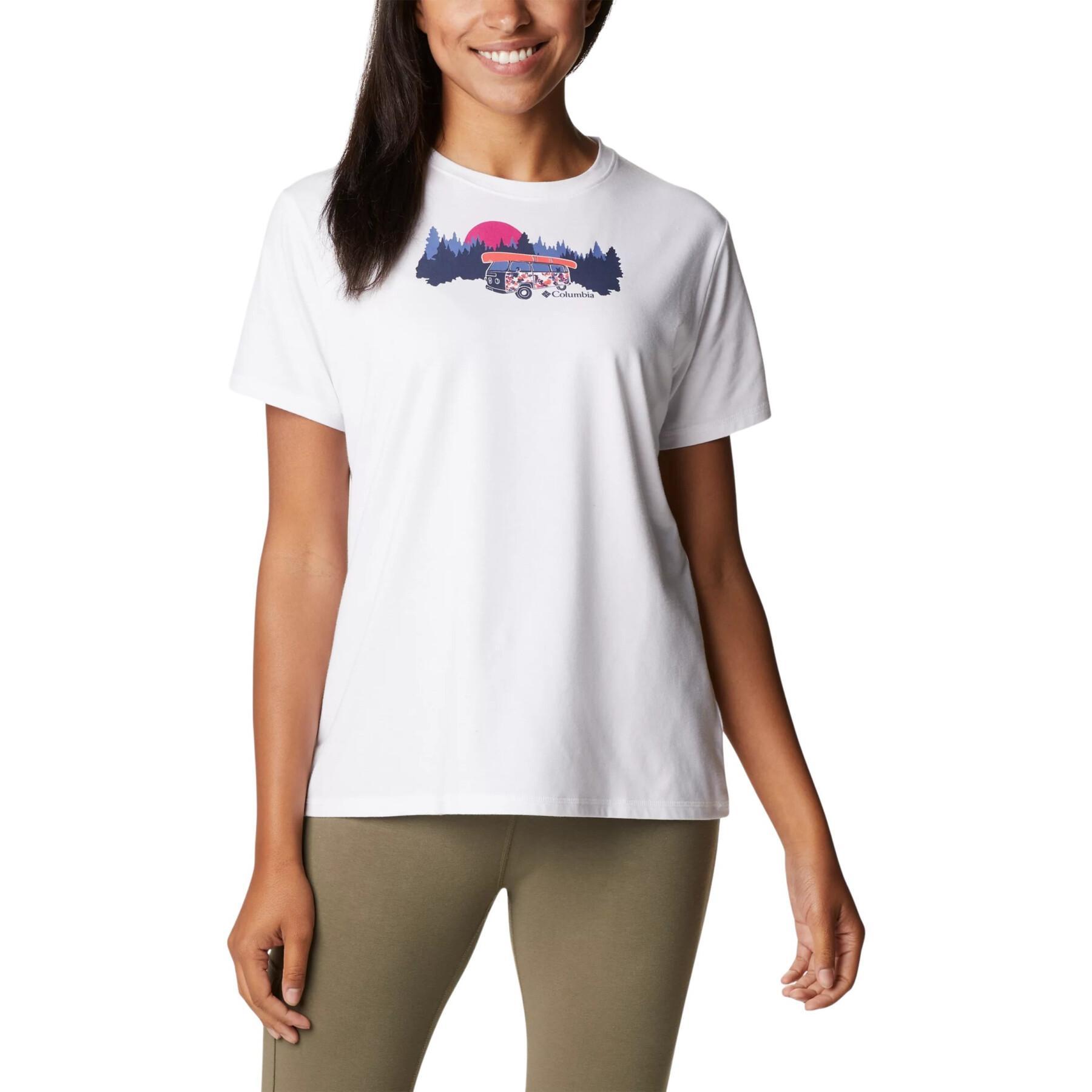 T-shirt för kvinnor Columbia Sun Trek Graphic Ii