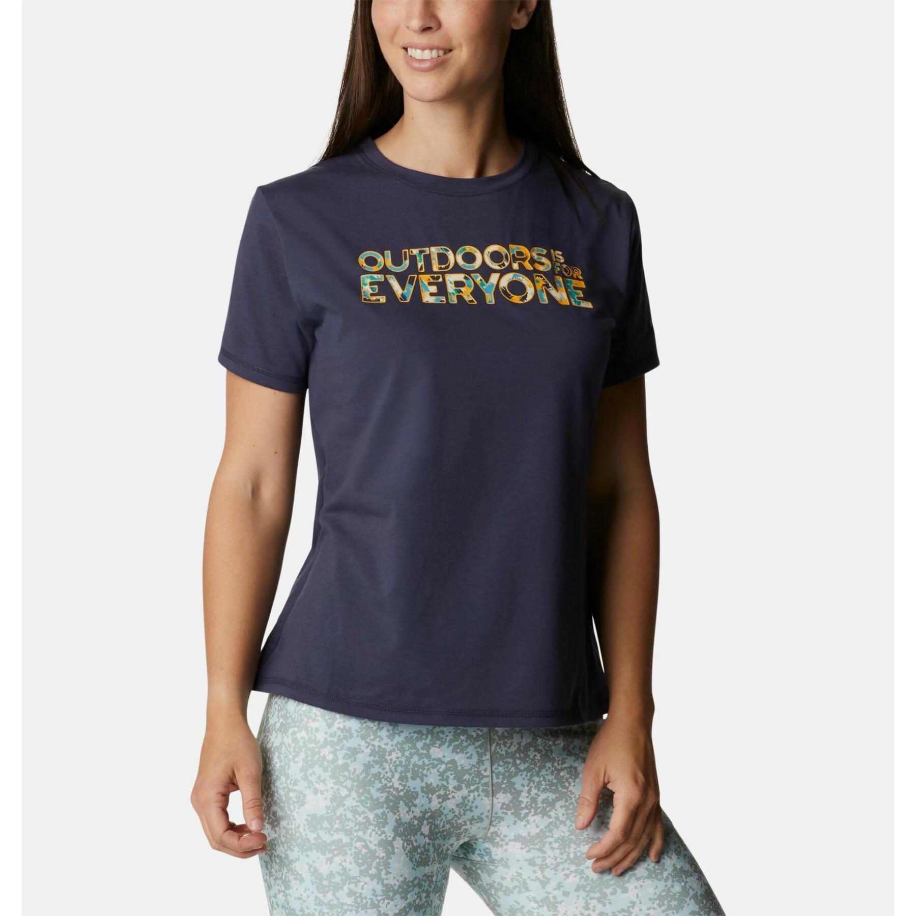 T-shirt för kvinnor Columbia Sun Trek Graphic Ii