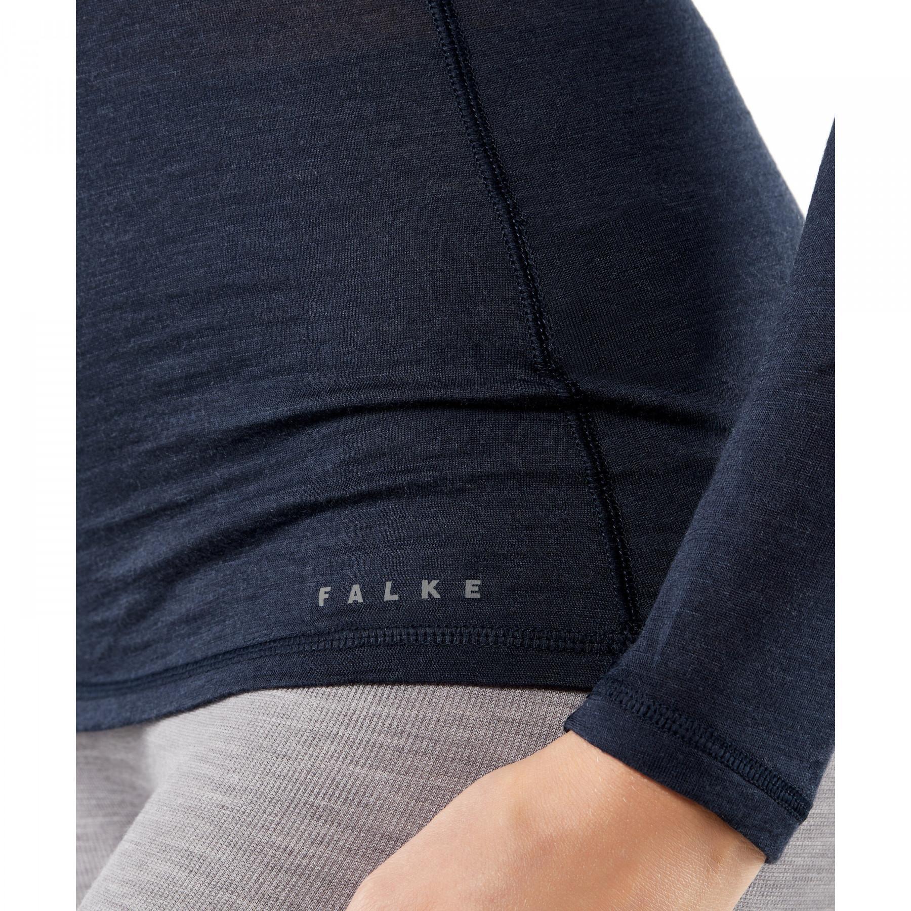 Långärmad T-shirt för kvinnor Falke Silk-Wool