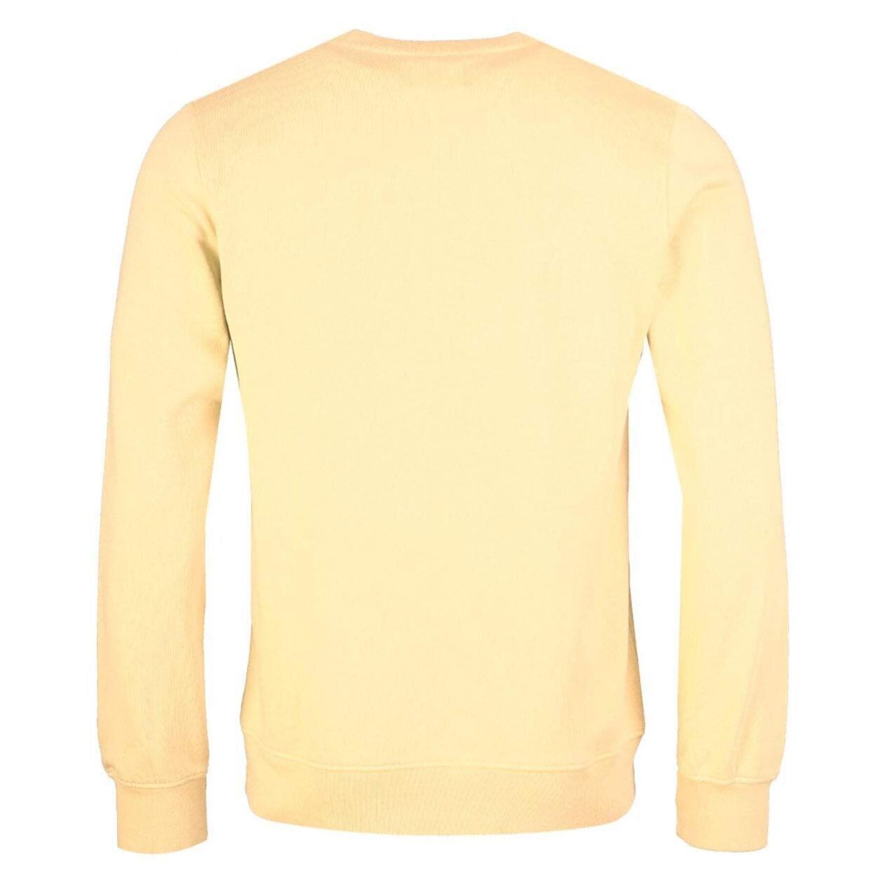 Sweatshirt med rund halsringning Colorful Standard Classic Organic soft yellow