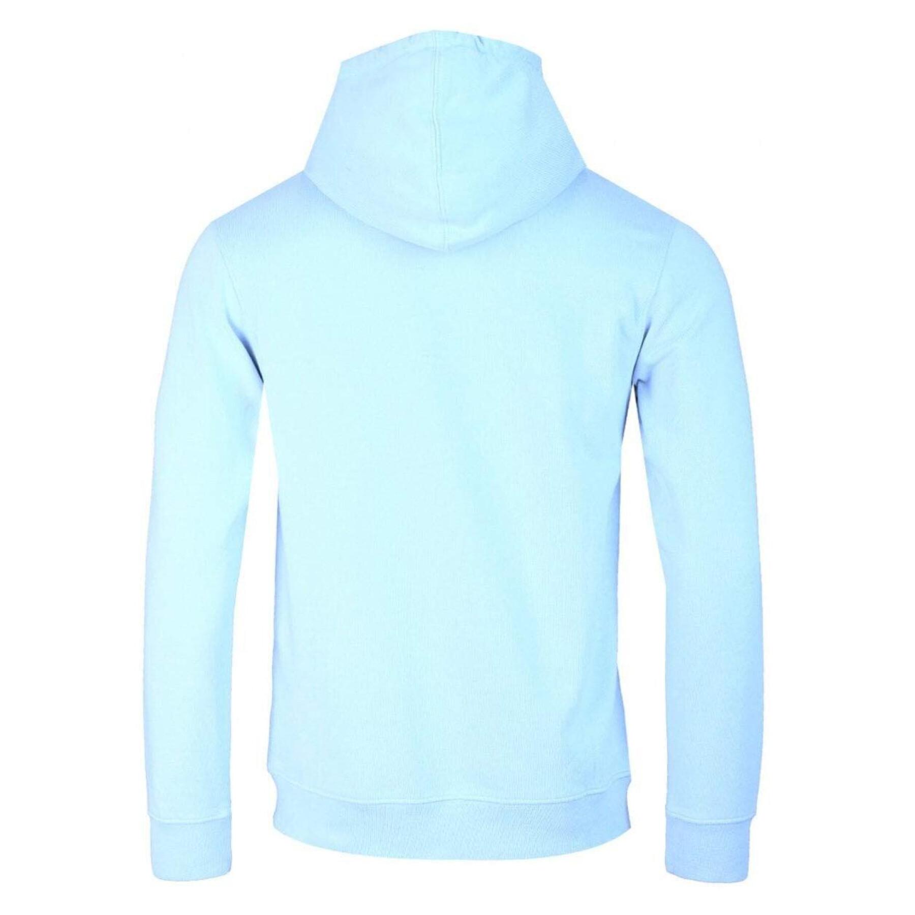 Sweatshirt med huva Colorful Standard Classic Organic polar blue