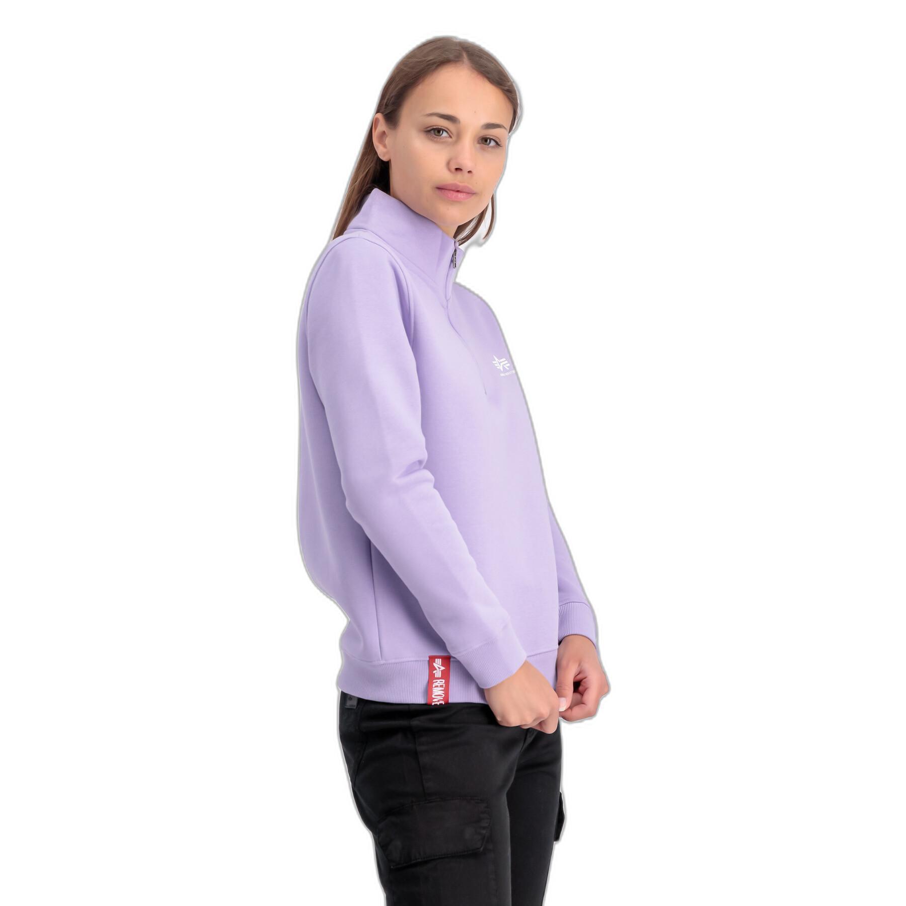 Sweatshirt med halv dragkedja för kvinnor Alpha Industries SL