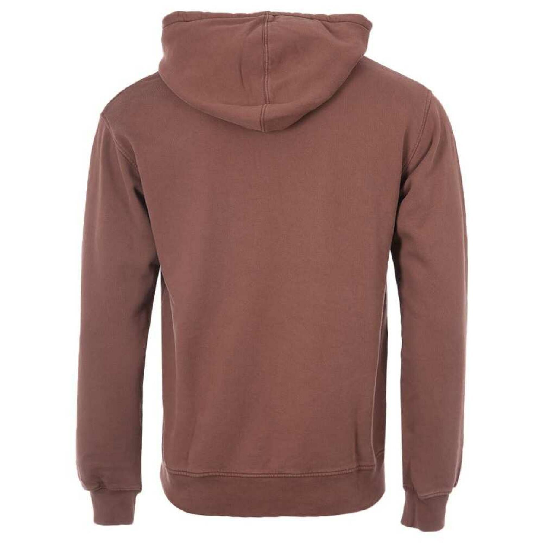 Sweatshirt med huva Colorful Standard Classic Organic Cinnamon Brown