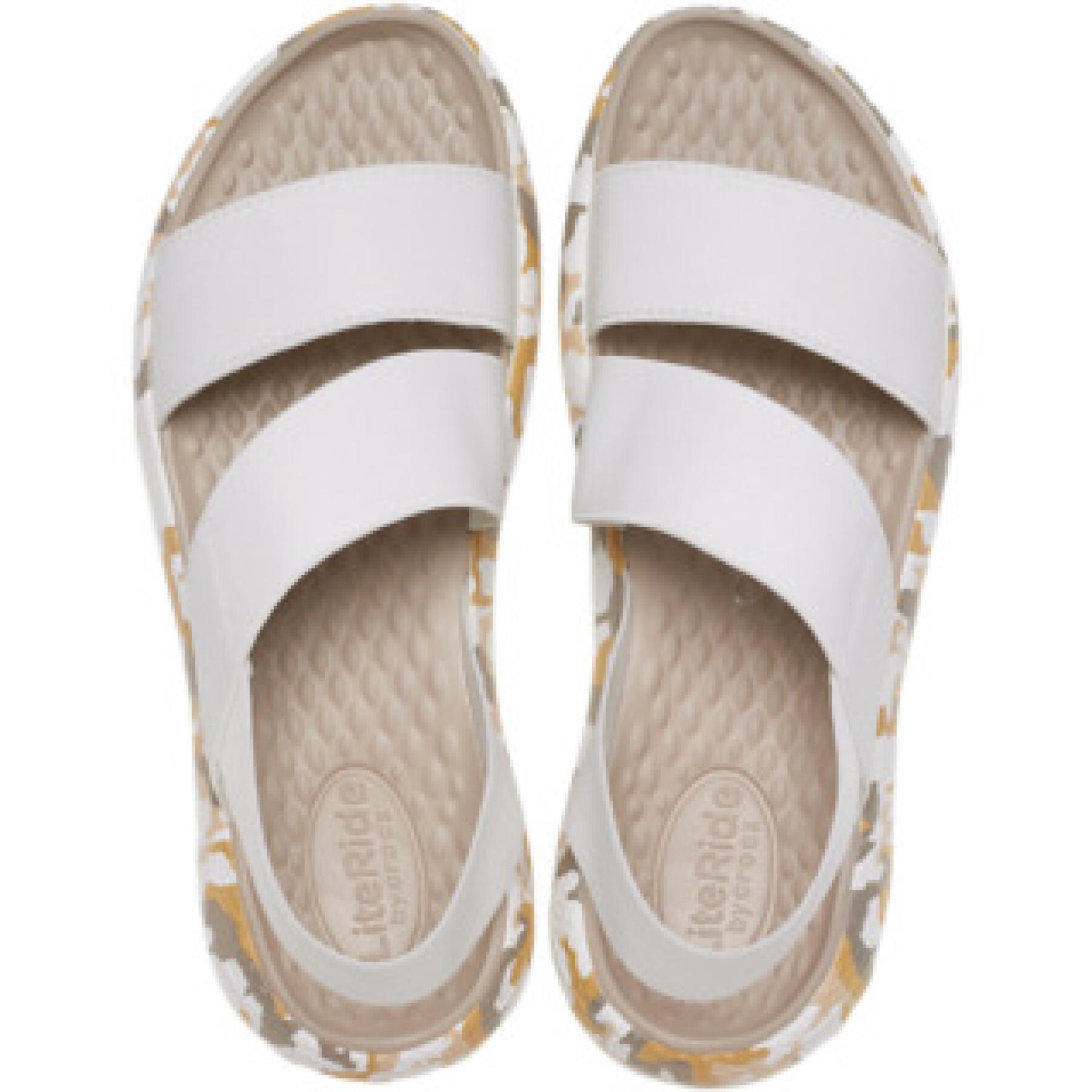 Sandaler för kvinnor Crocs LiteRide Prnted Camo Stretch