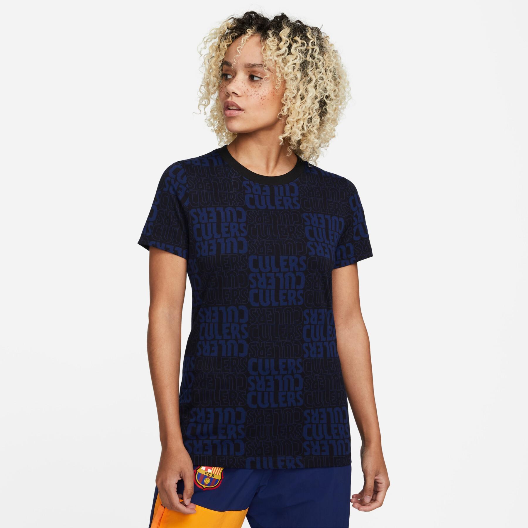 T-shirt för kvinnor FC barcelone 2021/22