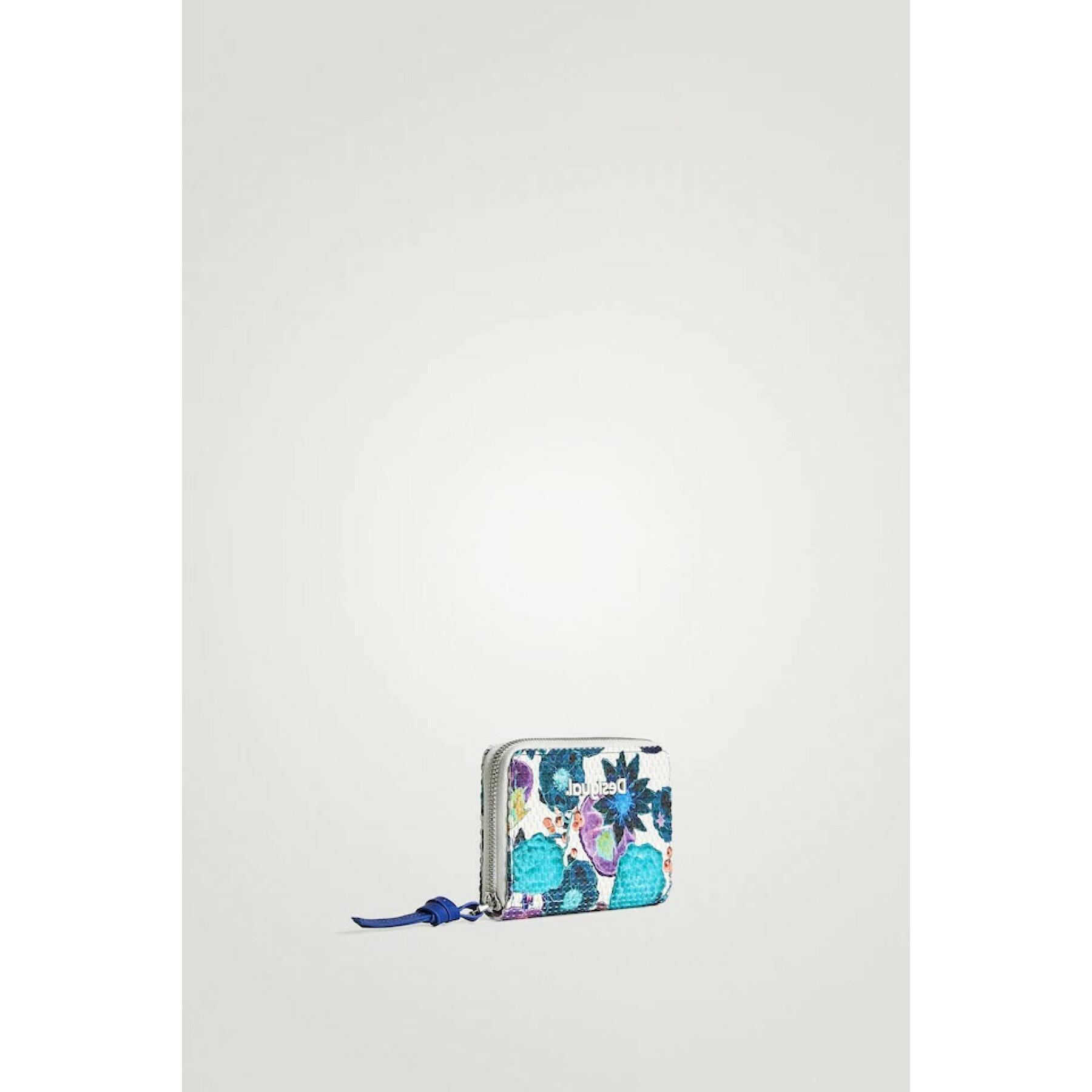 Plånbok för kvinnor Desigual Eterea Blue Marisa