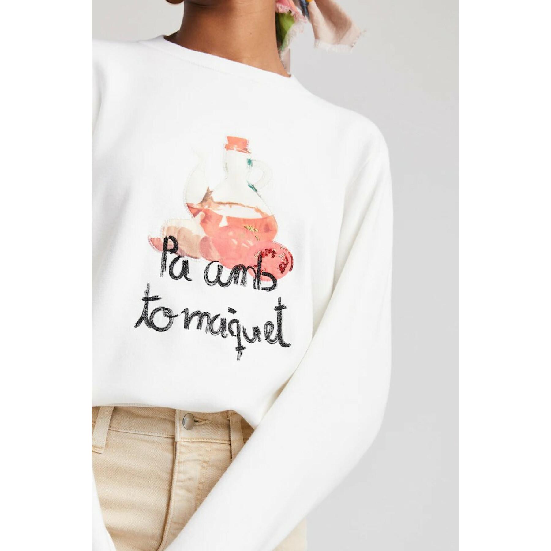 Sweatshirt för kvinnor Desigual Pambtomaquet