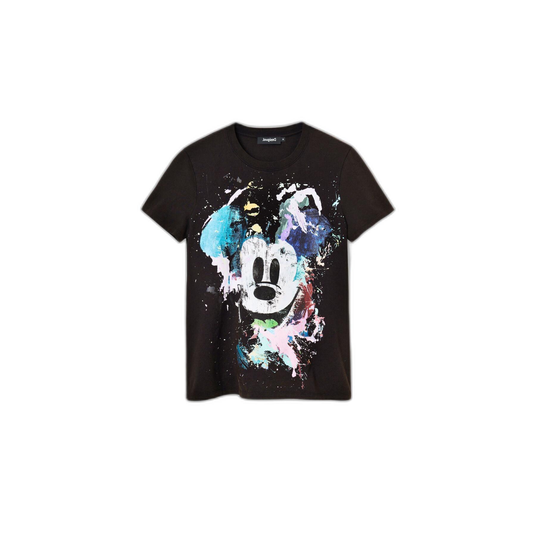 T-shirt för kvinnor Desigual Mickey Crash