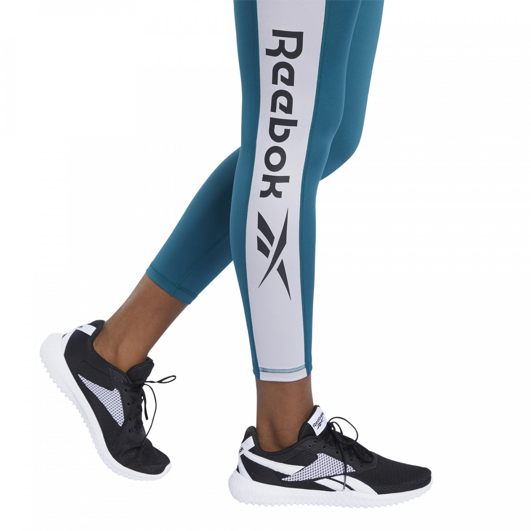 Strumpbyxor för kvinnor Reebok Workout Ready Logo