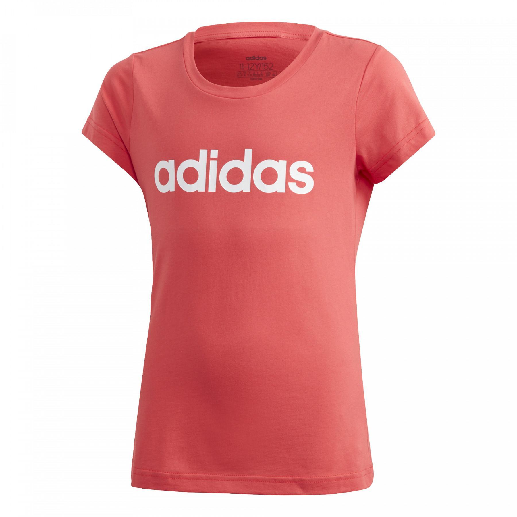 T-shirt för flickor adidas Essentials Linear