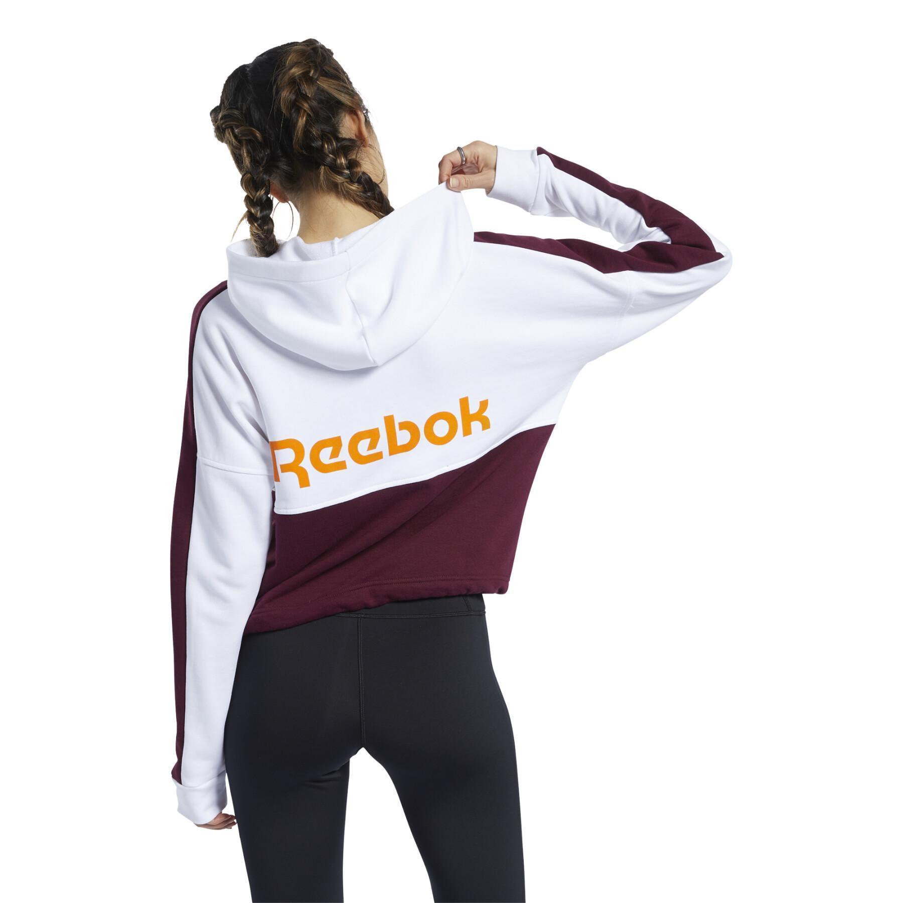 Sweatshirt för kvinnor Reebok Training Essentials Logo pro