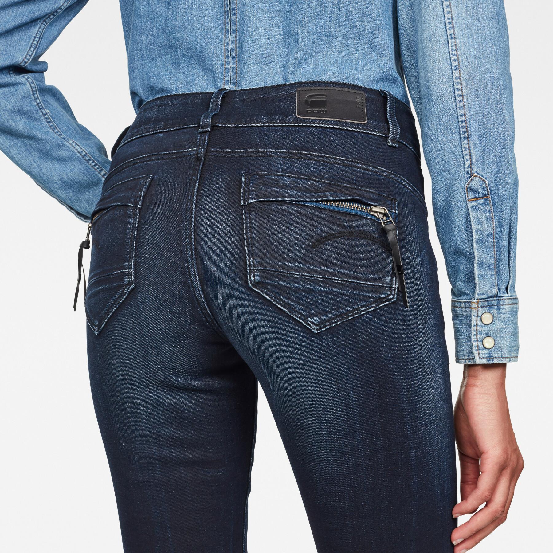Skinny jeans för kvinnor G-Star Midge Cody Mid