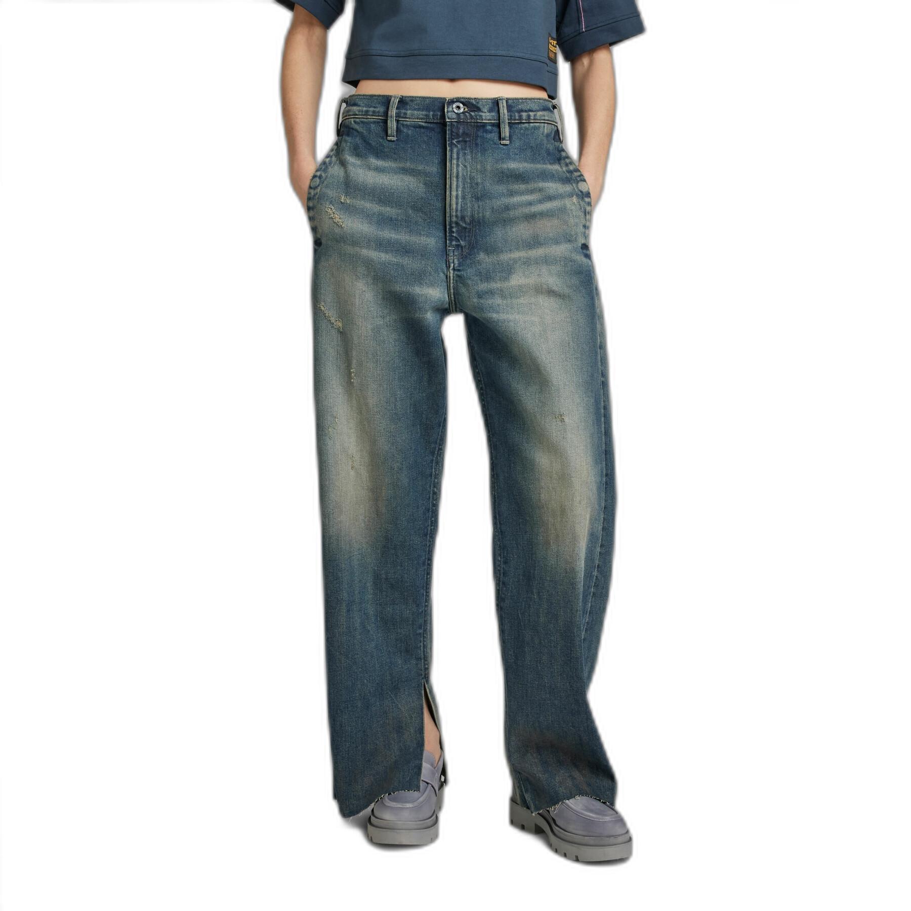 Jeans med vida ben för kvinnor G-Star E Lynton