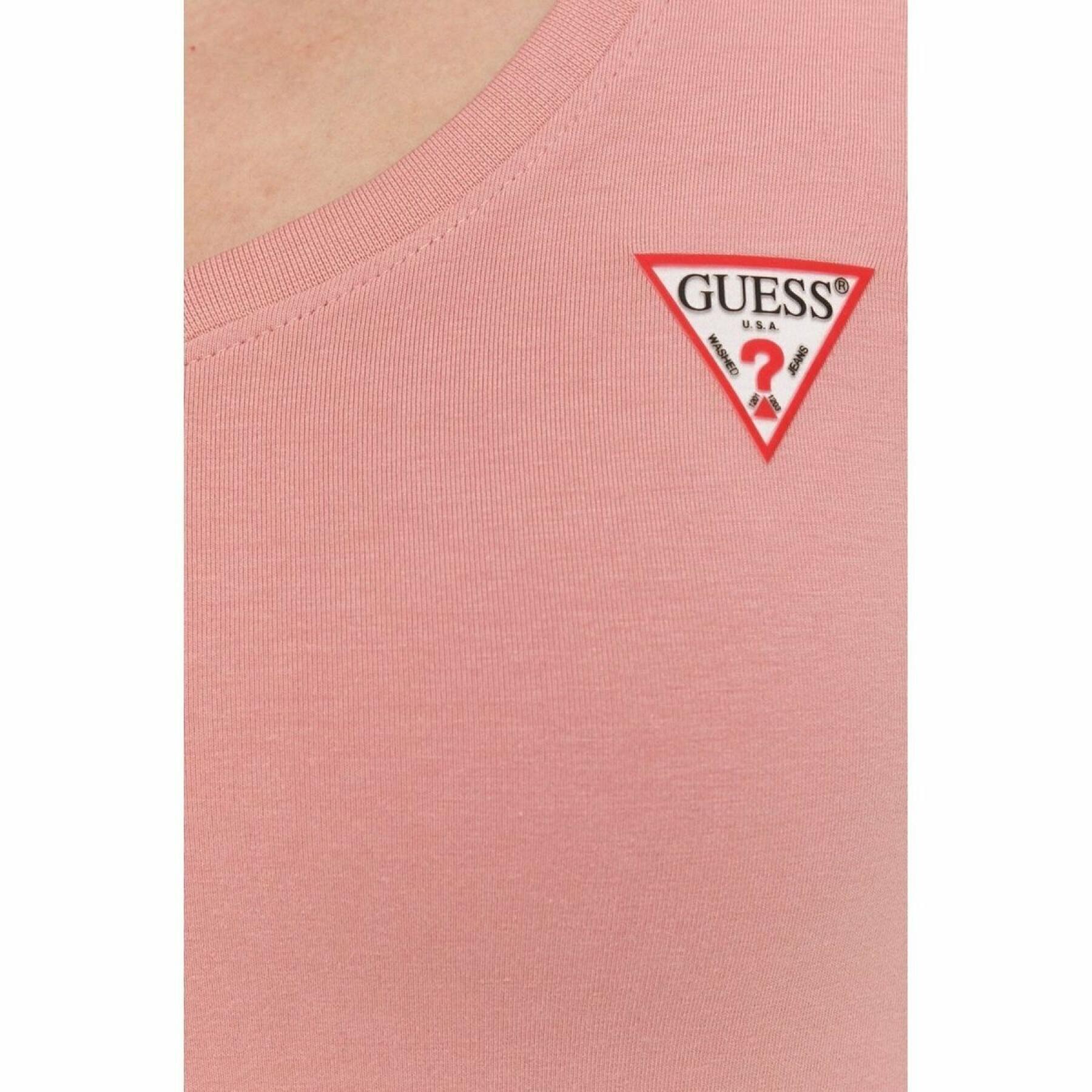 T-shirt för kvinnor Guess Mini Triangle