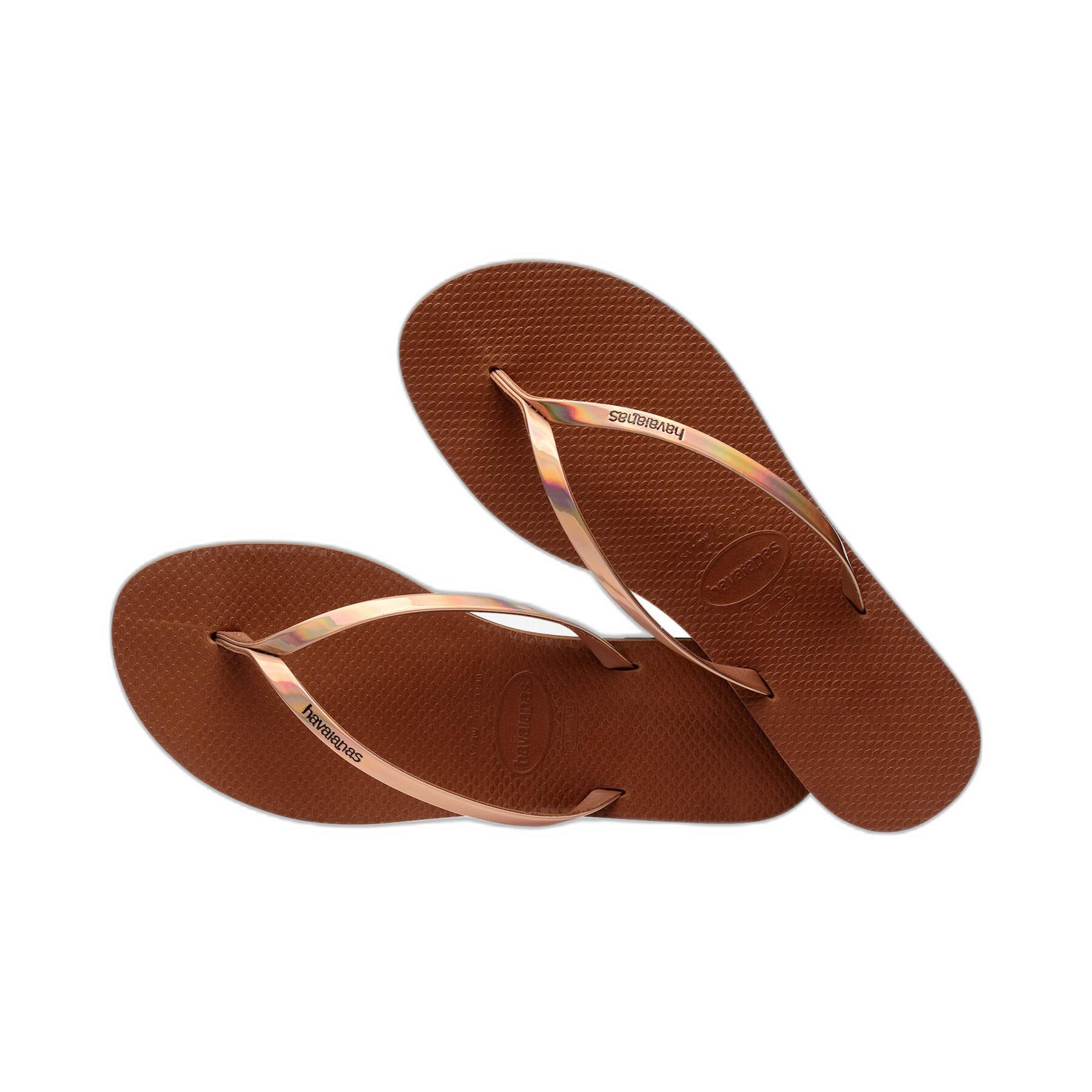 Sandaler för kvinnor Havaianas You Metallic Crocus
