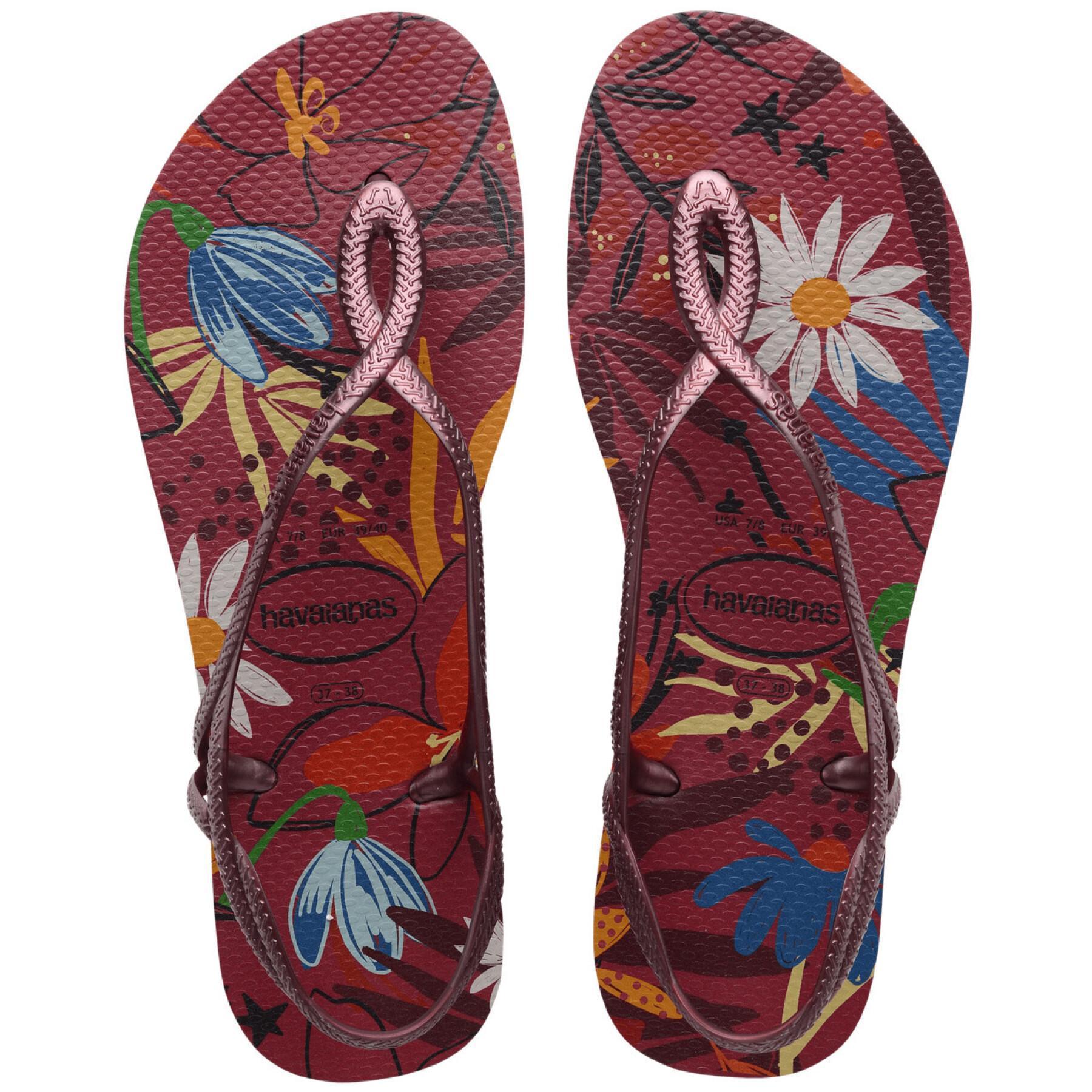 Sandaler för kvinnor Havaianas Luna Print