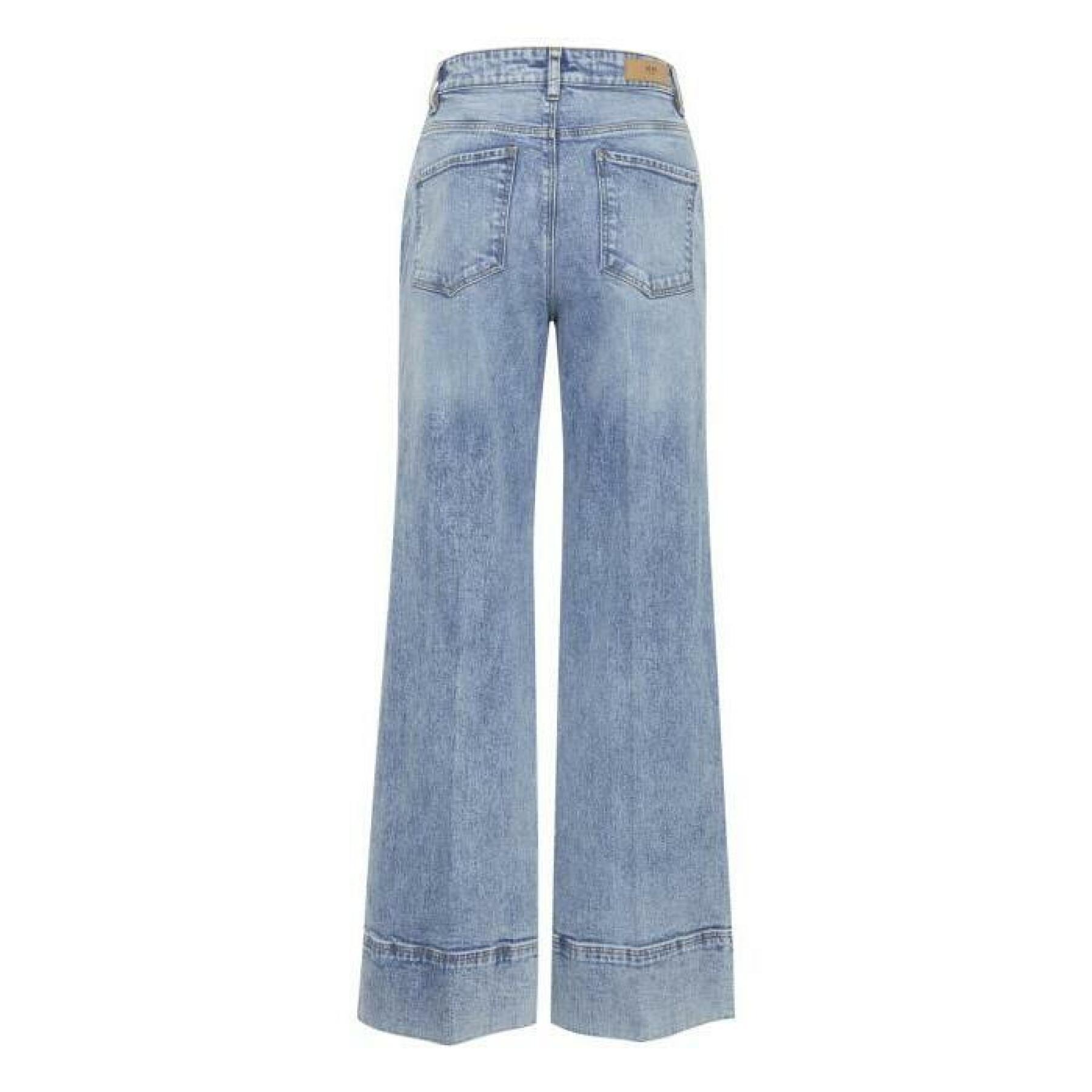 Utsvängda jeans för kvinnor Ichi Ihmiffe - Nti