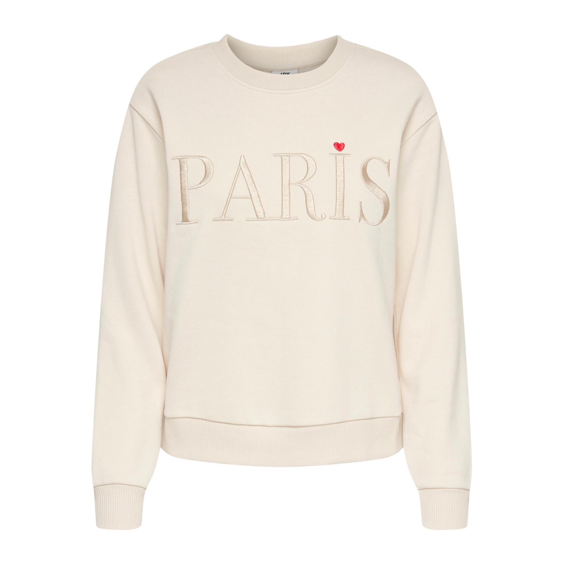 Broderad sweatshirt för kvinnor JDY JRS Paris