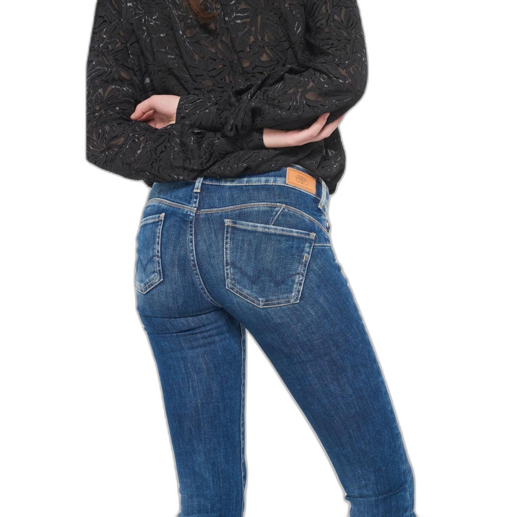Vanliga jeans för kvinnor Le Temps des cerises Anzio pulp N°2
