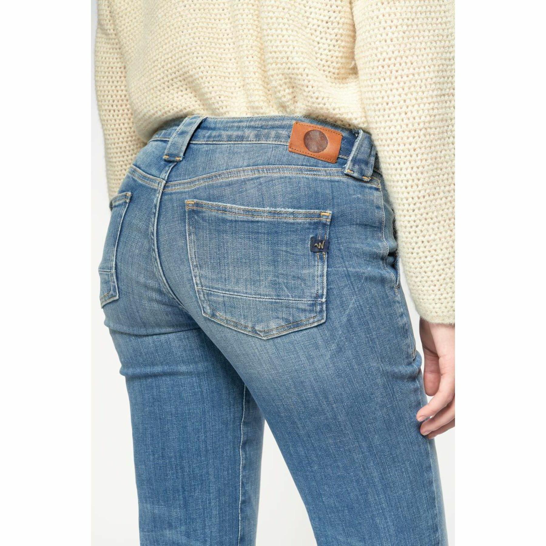 Utsvängda jeans för kvinnor Le Temps des cerises N°4