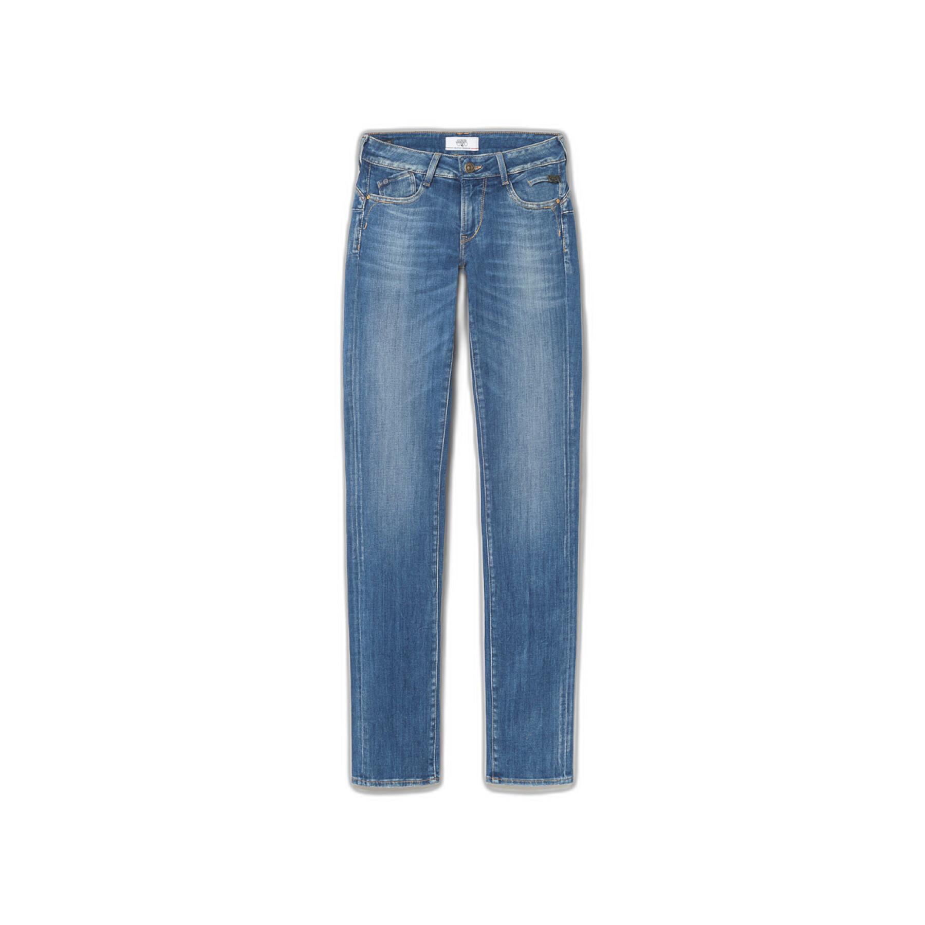 Jeans med fickor för kvinnor Le Temps des cerises Cosy