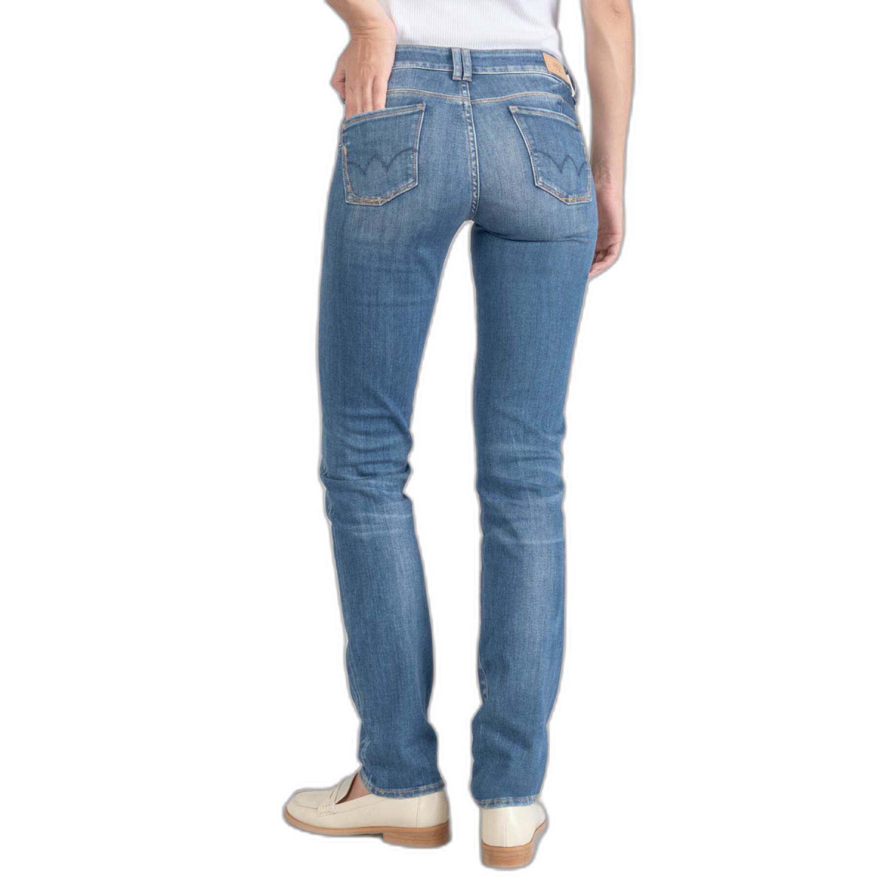 Jeans med fickor för kvinnor Le Temps des cerises Cosy