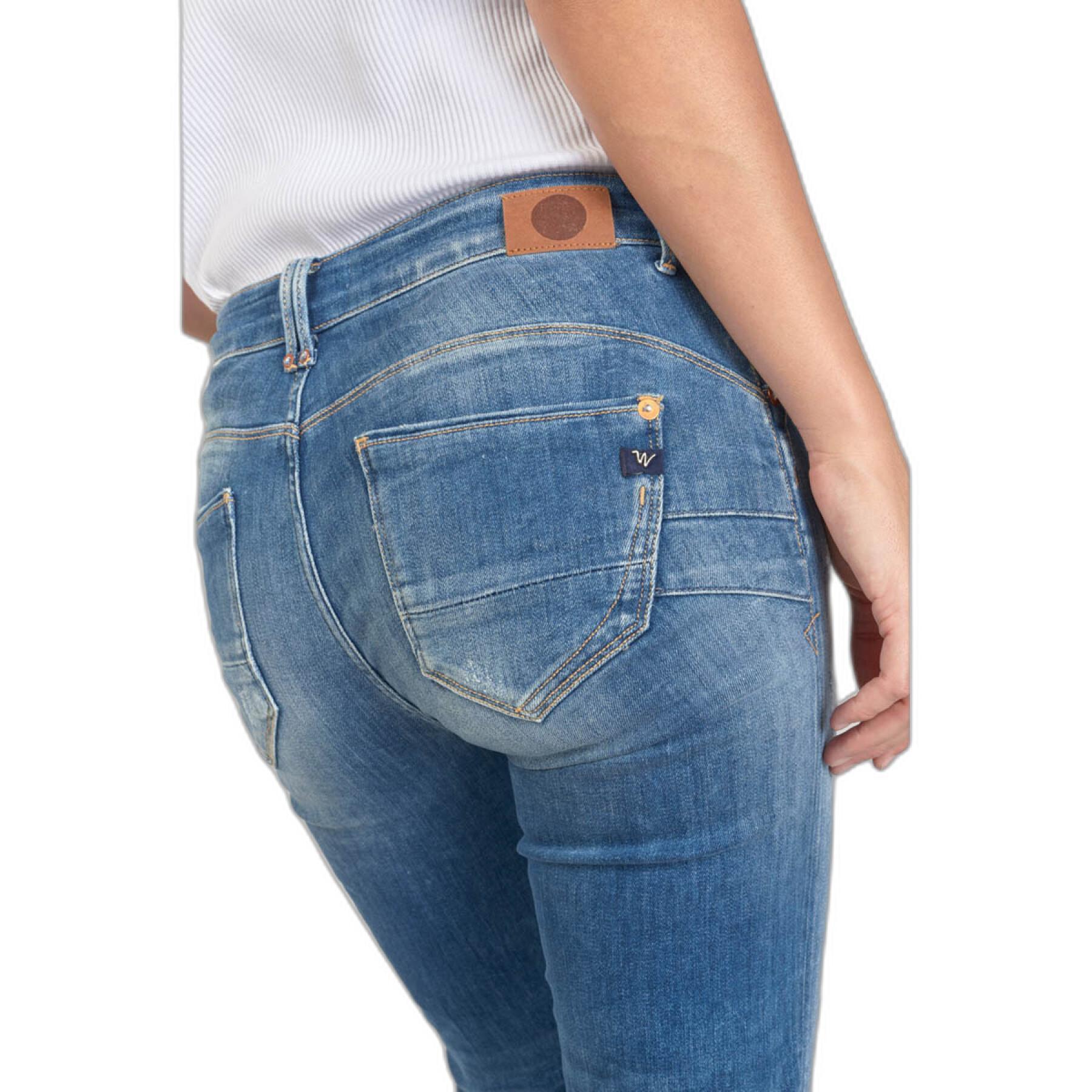 Jeans med hög midja för kvinnor Le Temps des cerises Pulp C Kirr
