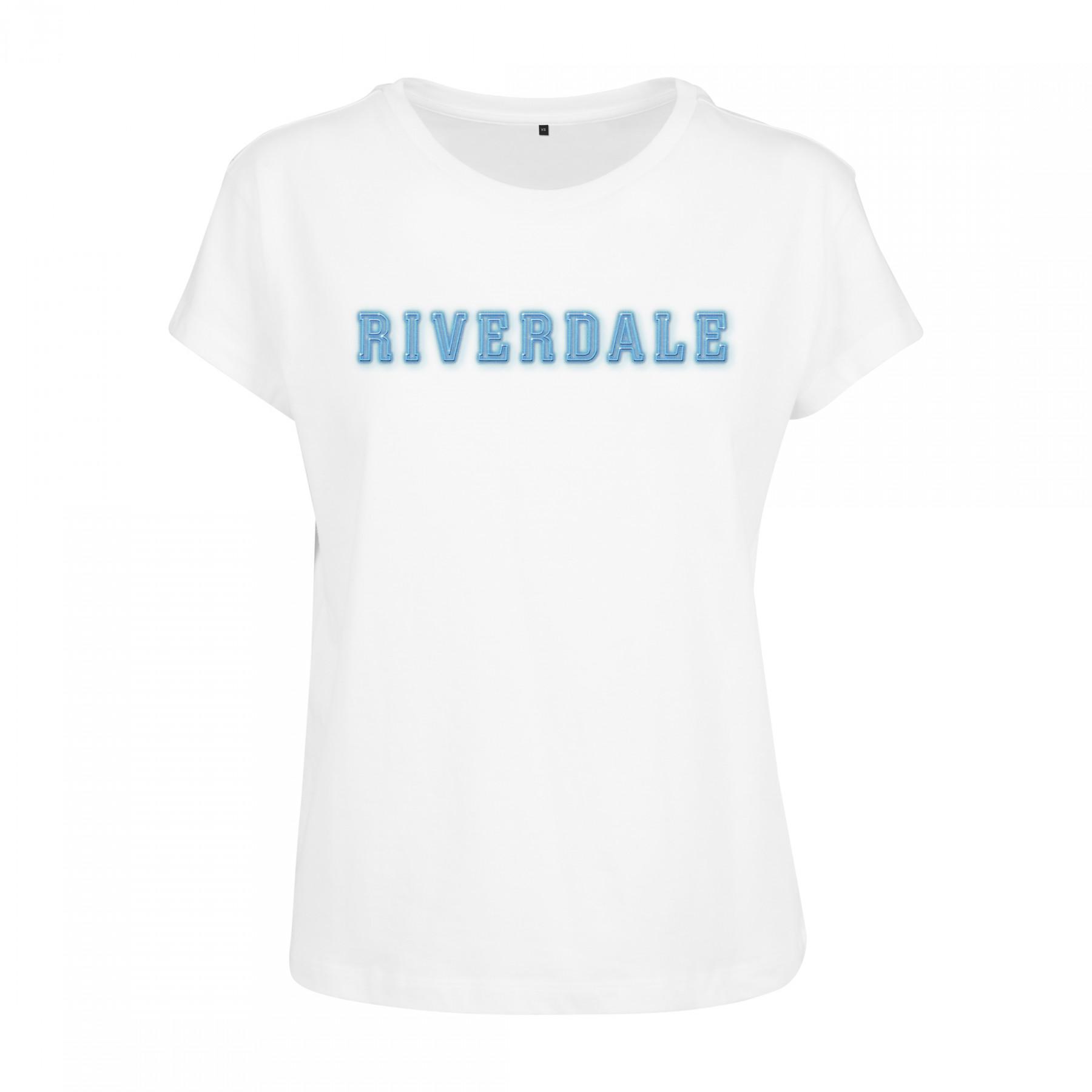 T-shirt för kvinnor Urban Classics riverdale logo