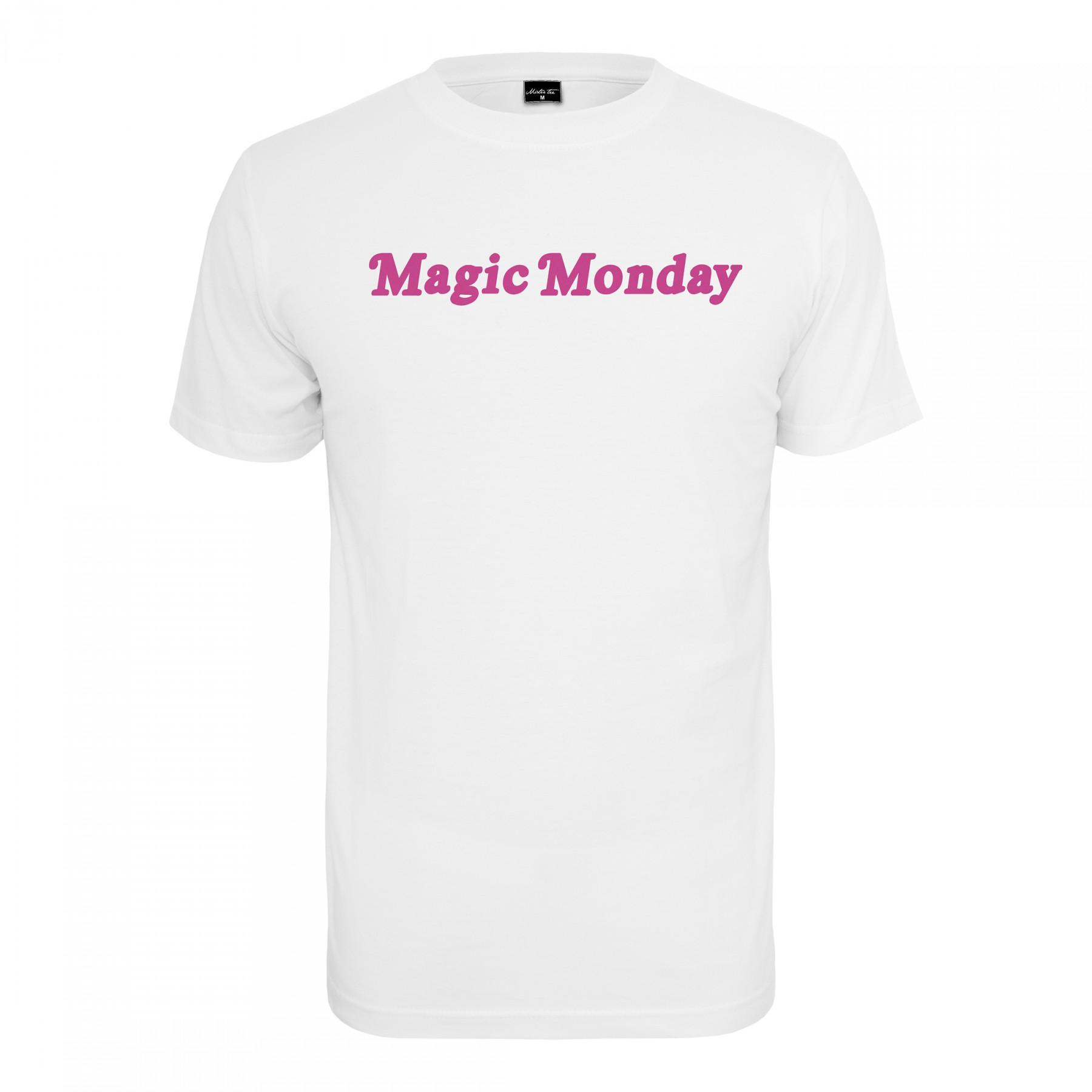 T-shirt för kvinnor Mister Tee magic monday logan