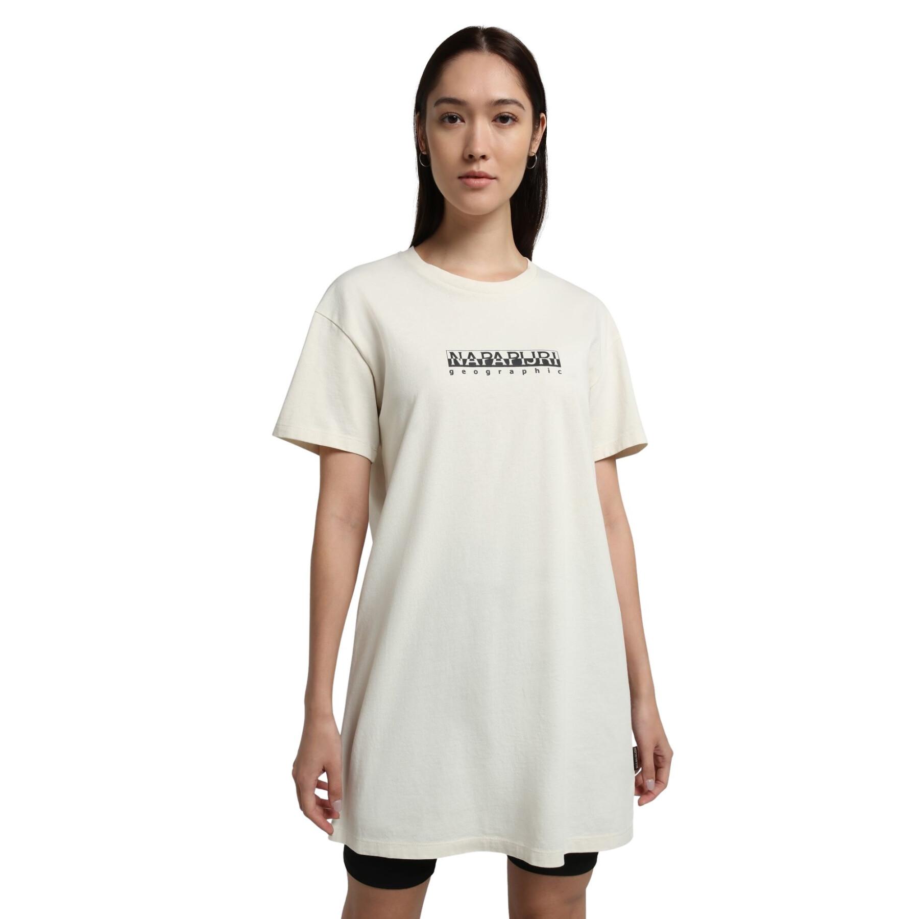 Lång T-shirt för kvinnor Napapijri S-Box 3