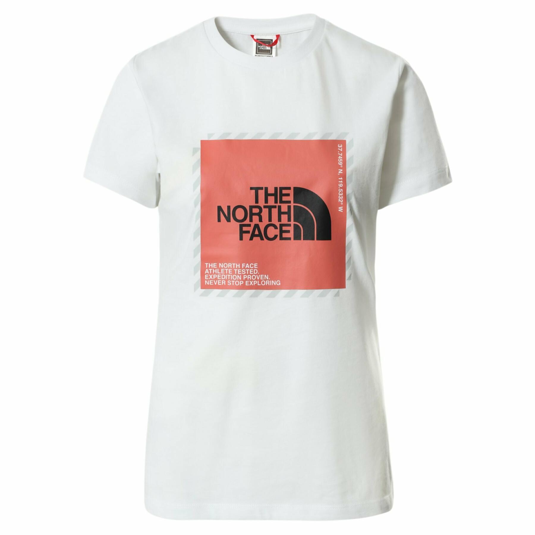 T-shirt för kvinnor The North Face Coordinates