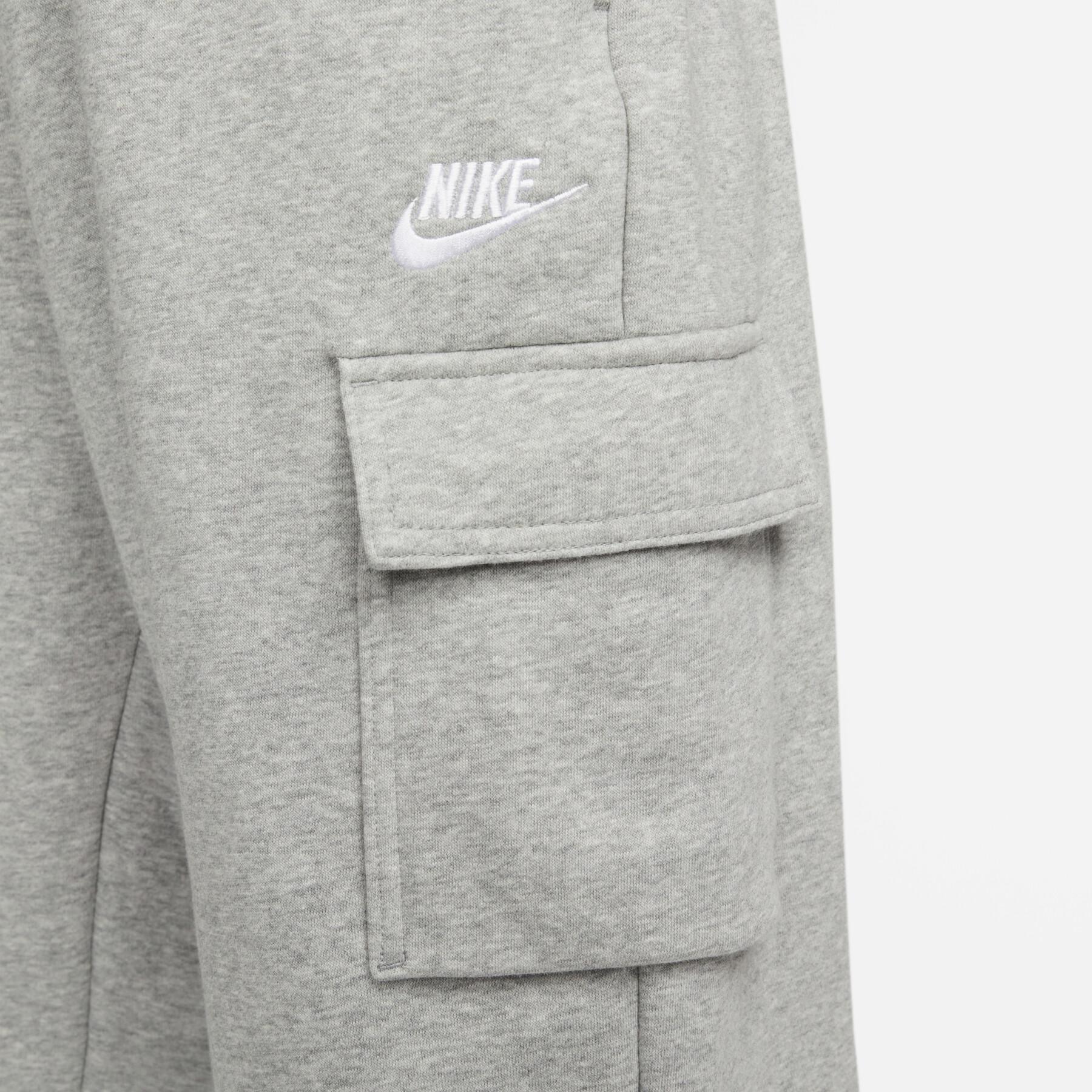 Cargo-byxor i fleece för damer Nike Sportswear Club