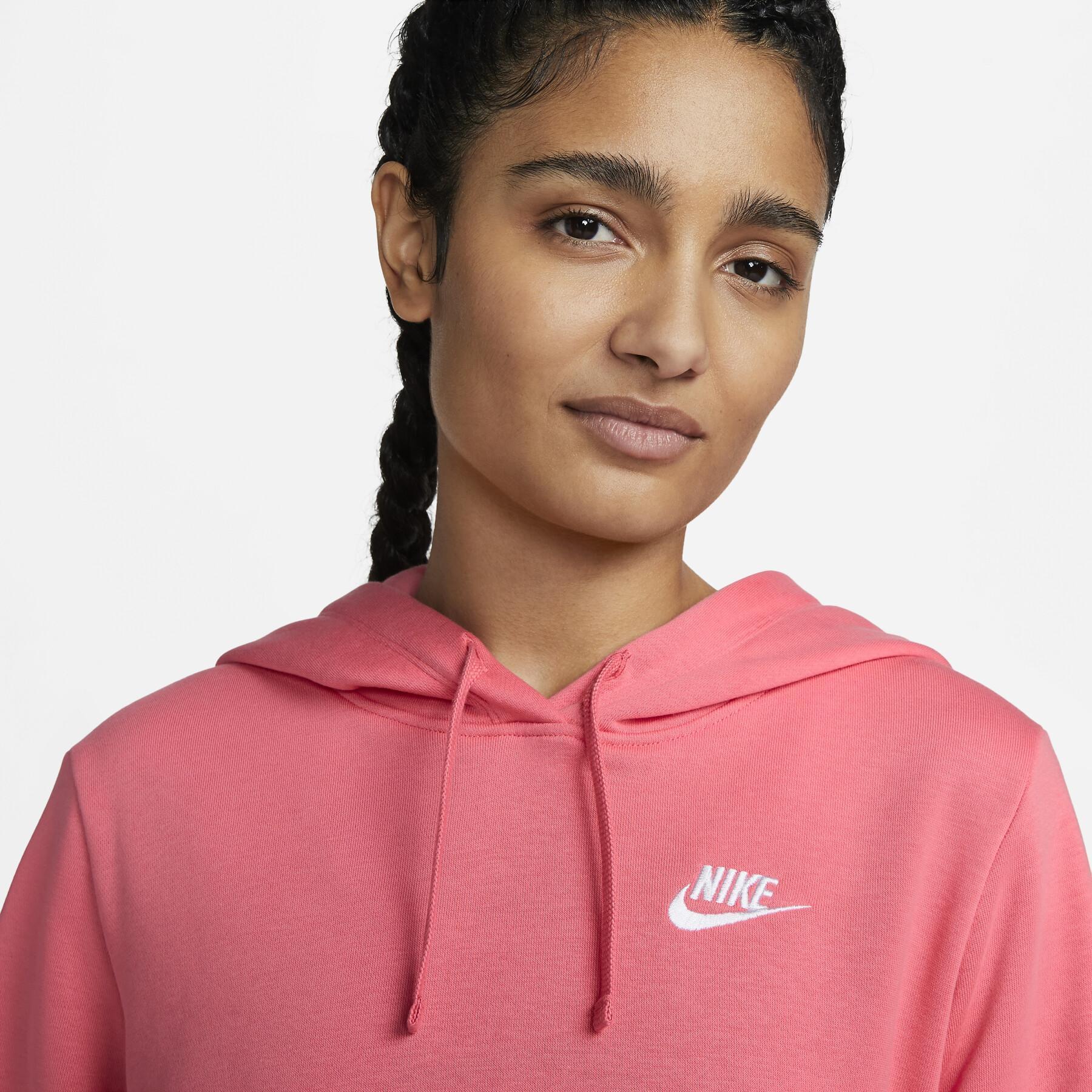 Sweatshirt med huva för kvinnor Nike Club Std