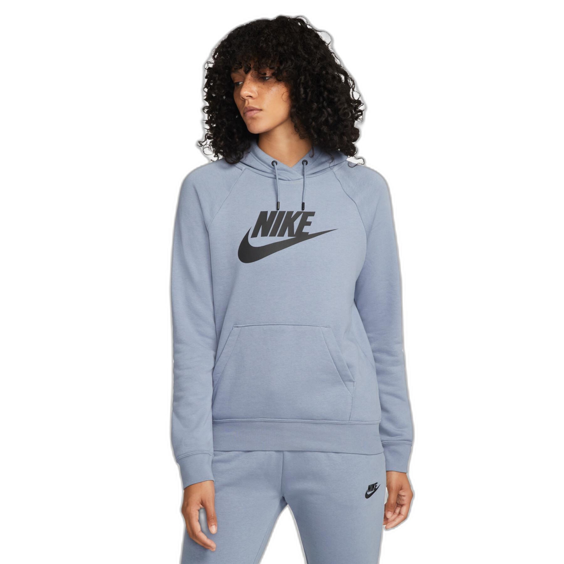 Sweatshirt med huva för kvinnor Nike Sportswear Essential PO HBR