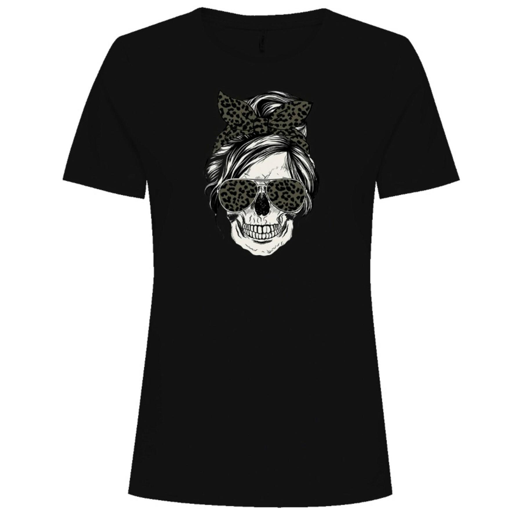 T-shirt för kvinnor Only Skull Top