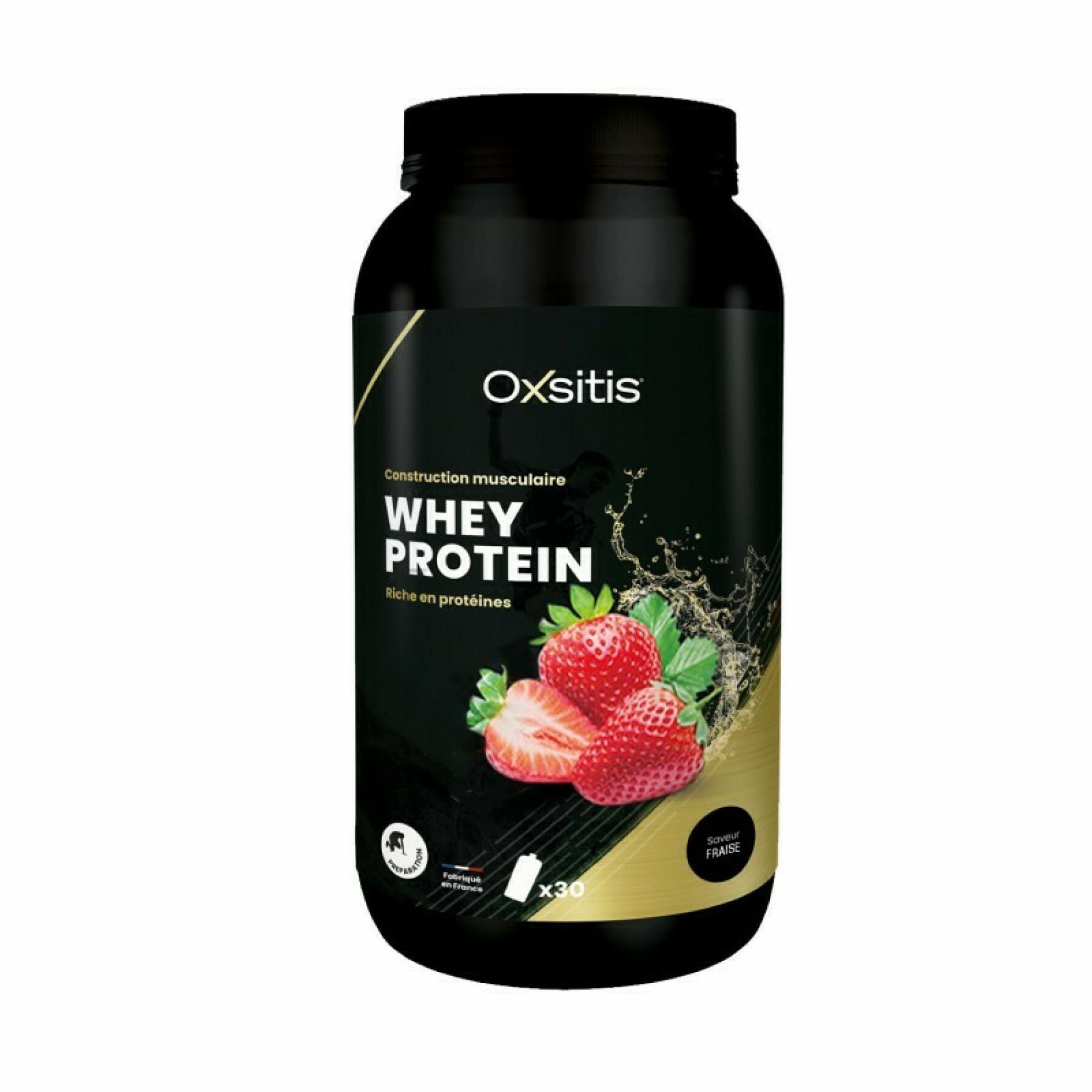 Vassleprotein - jordgubb Oxsitis 900 g