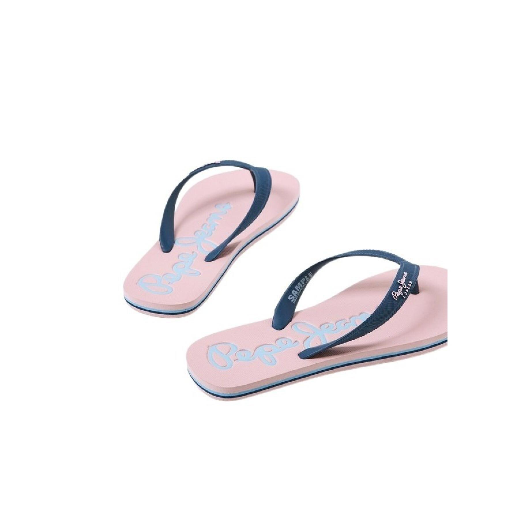 Flip-flops för kvinnor Pepe Jeans Bay Beach Brand