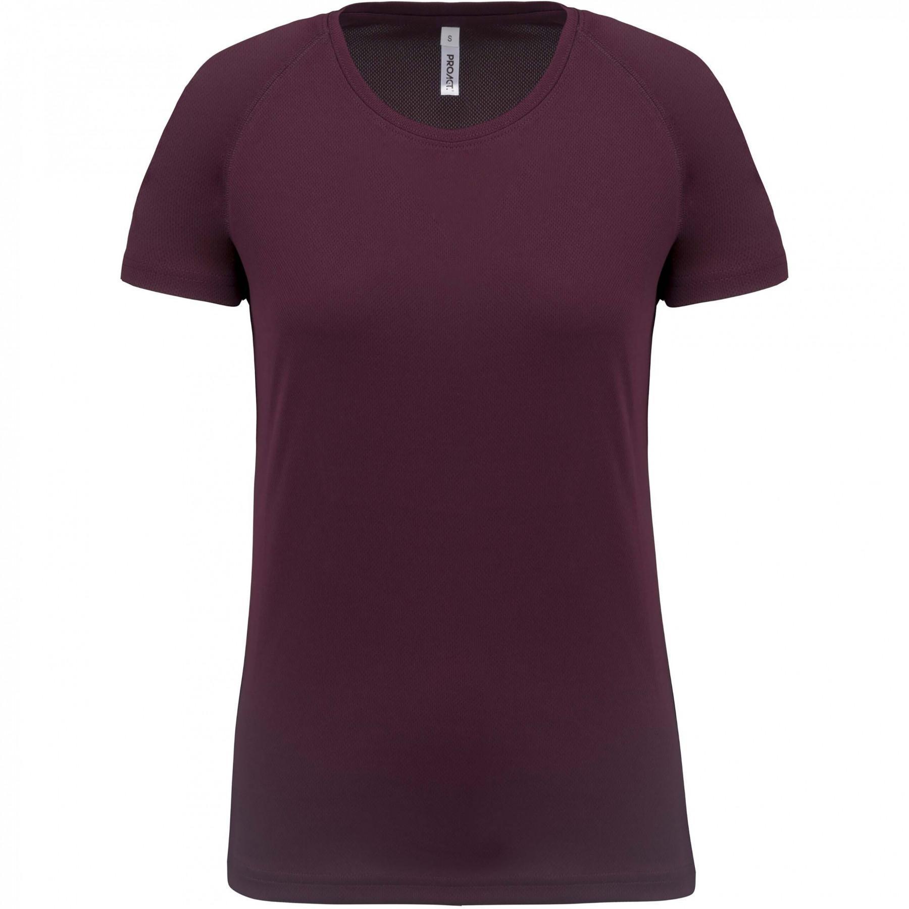 Lättviktig kortärmad T-shirt för kvinnor Proact Sport