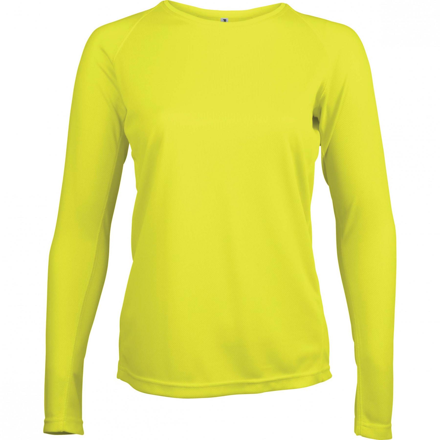 Lättviktig långärmad T-shirt för kvinnor Proact Sport