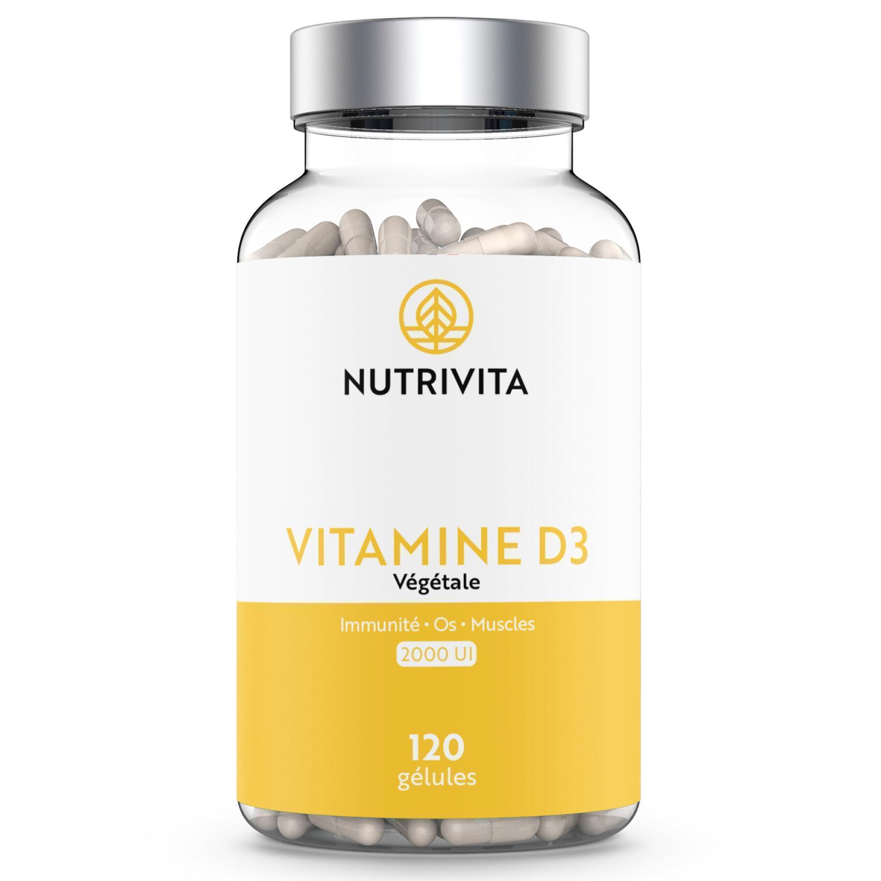 Vitamin d3 kosttillskott - 120 kapslar Nutrivita