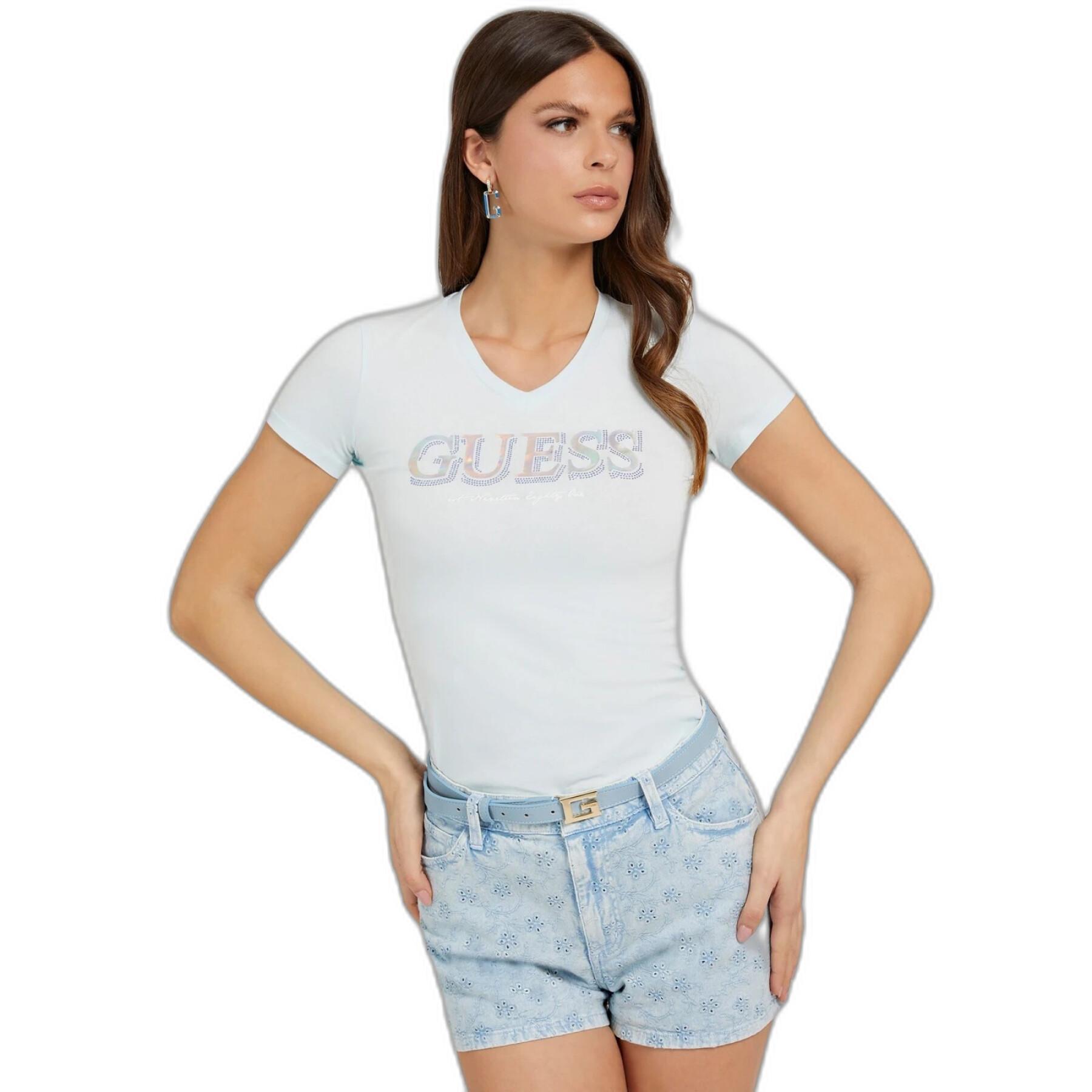 Kortärmad T-shirt för kvinnor Guess Trine