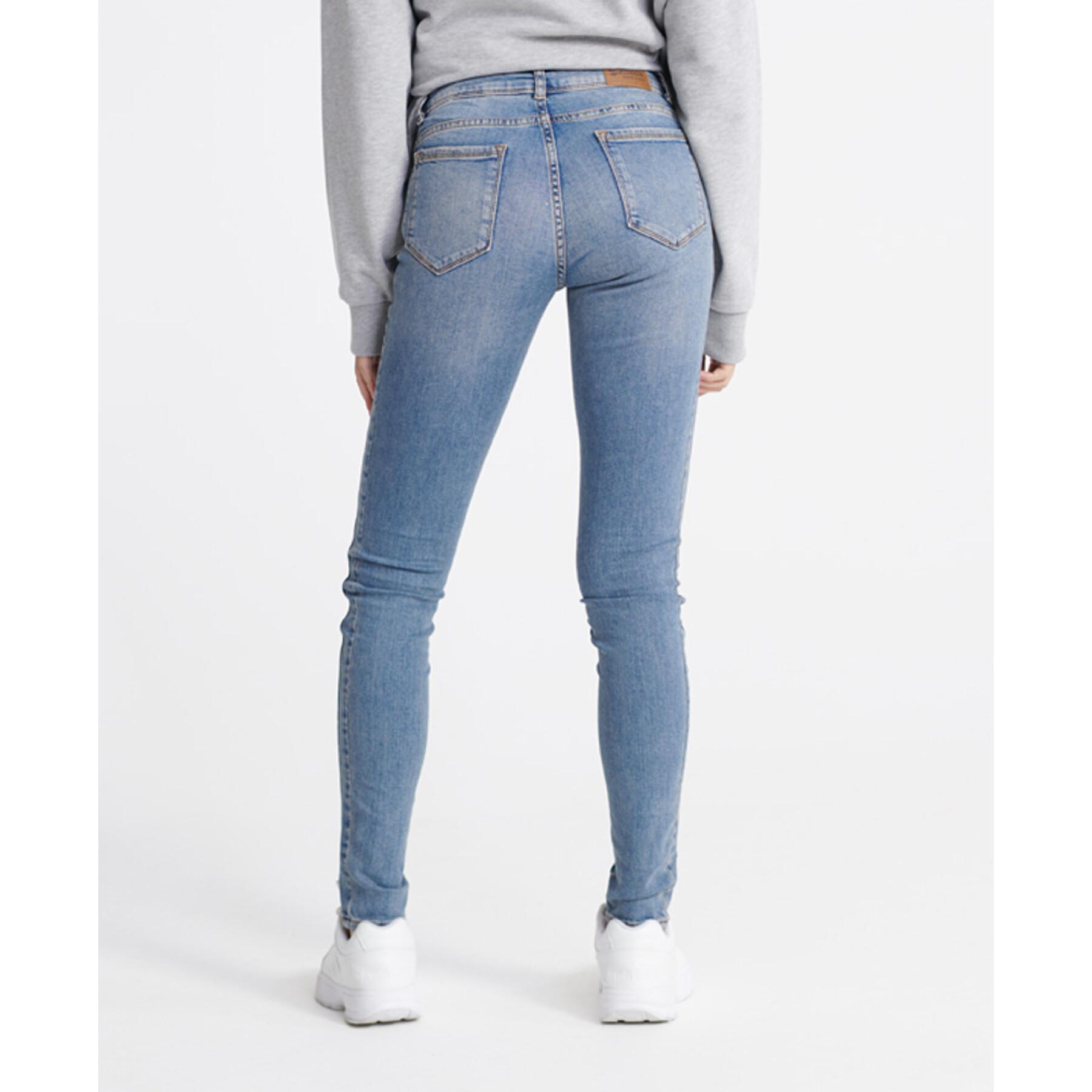 Skinny jeans för kvinnor Superdry Cassie