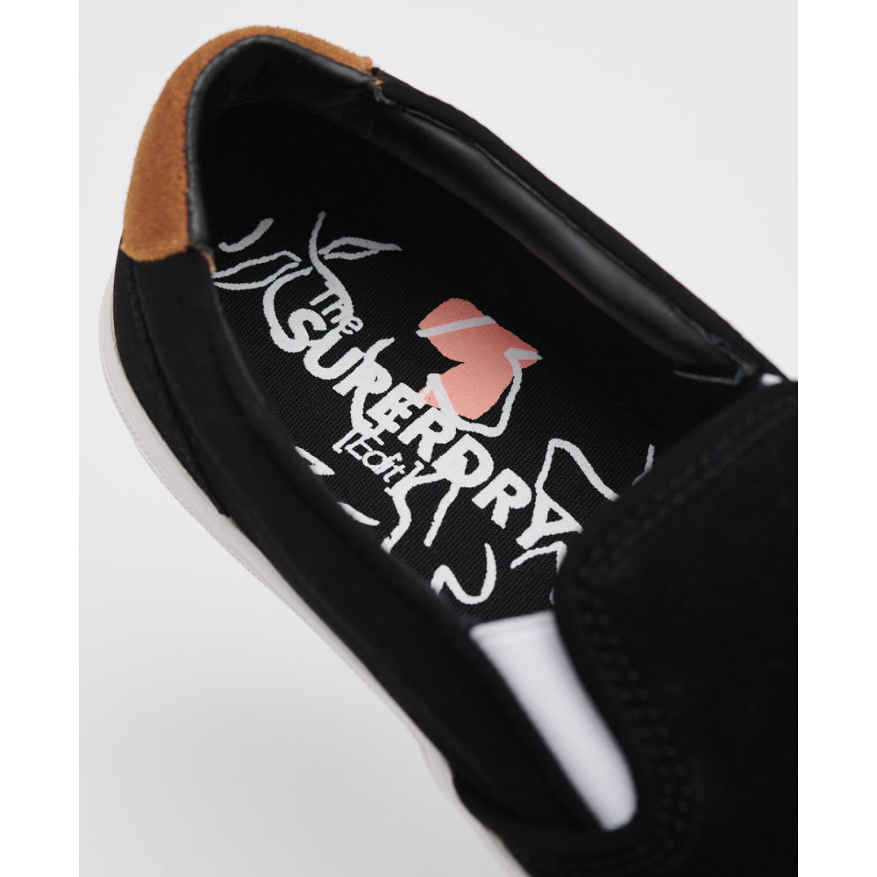 Slip-on-skor för damer Superdry Premium